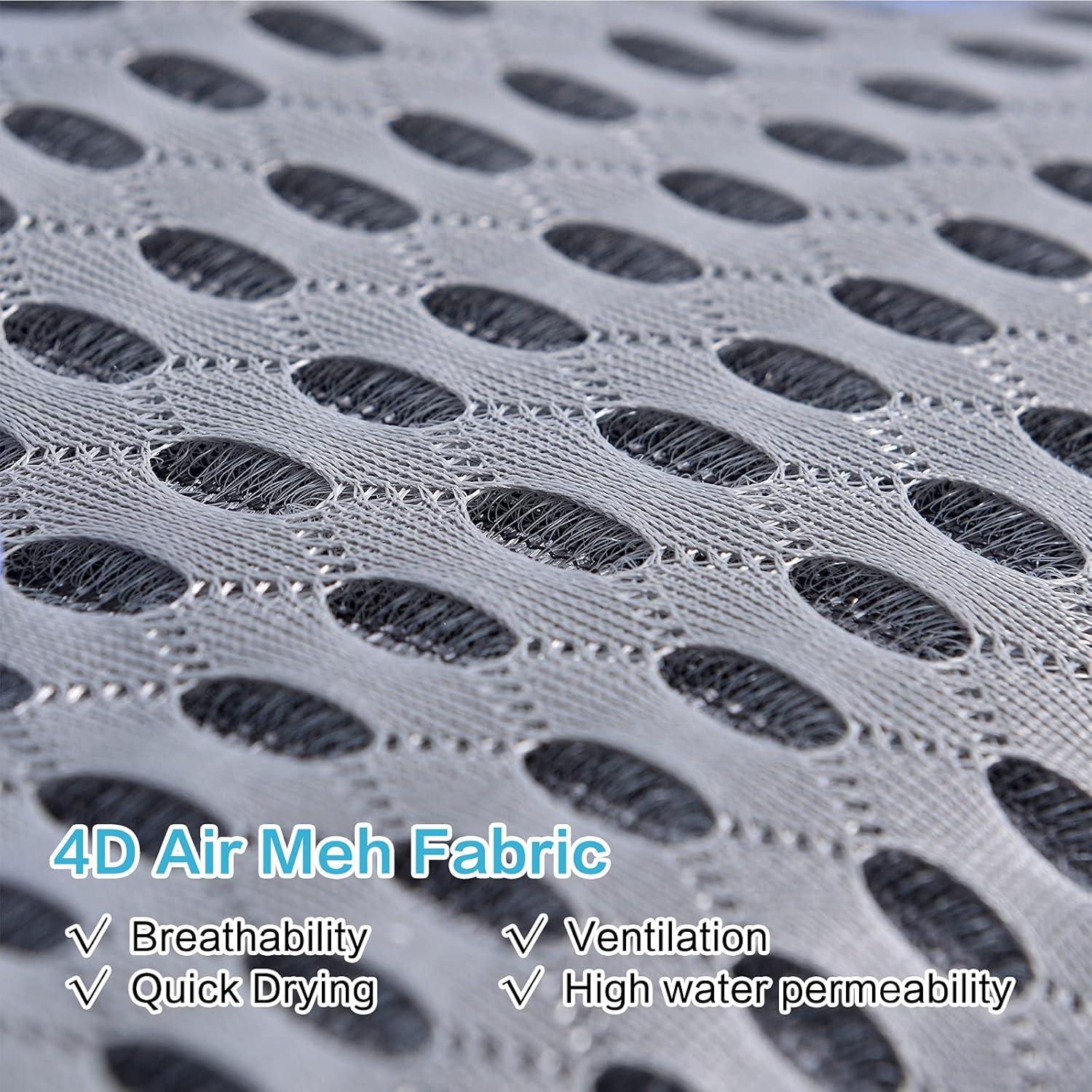 Almohada de Baño OMYSTYLE Gris - Extra Gruesa y Secado Rápido