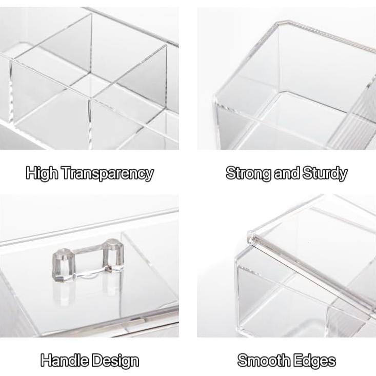 Organizador de Accesorios para el Cabello TelKeen 3 Compartimentos