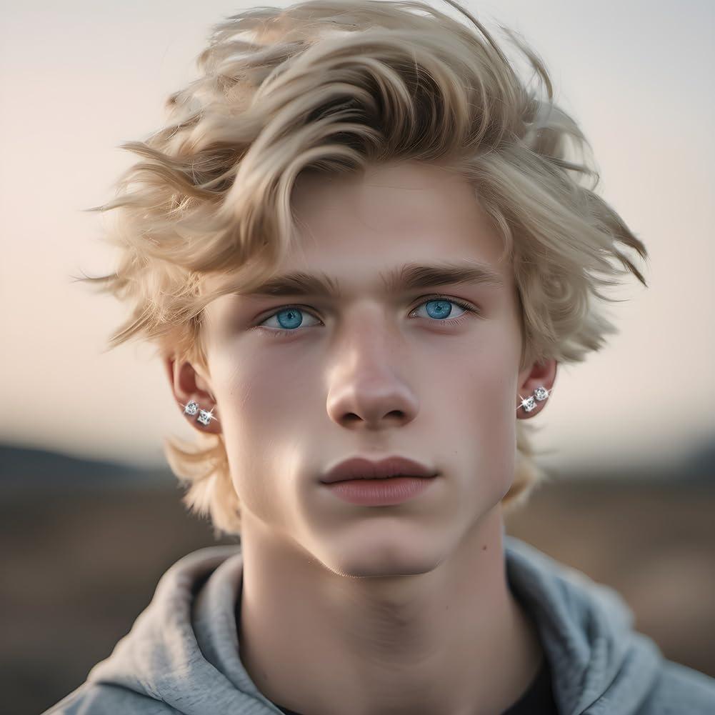 Pendientes Magnéticos Hipoalergénicos Acero Inoxidable 6mm