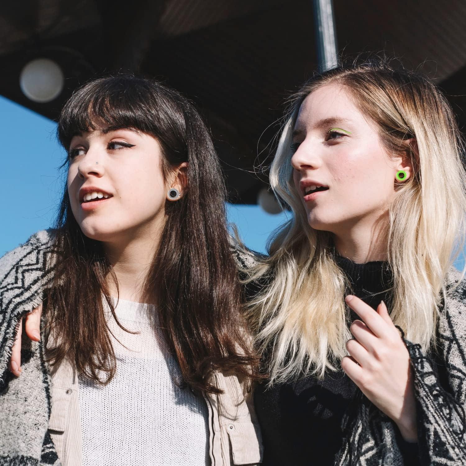 Kit de Estiramiento de Orejas BodyJ4You 54PC 14G-12mm con Aceite