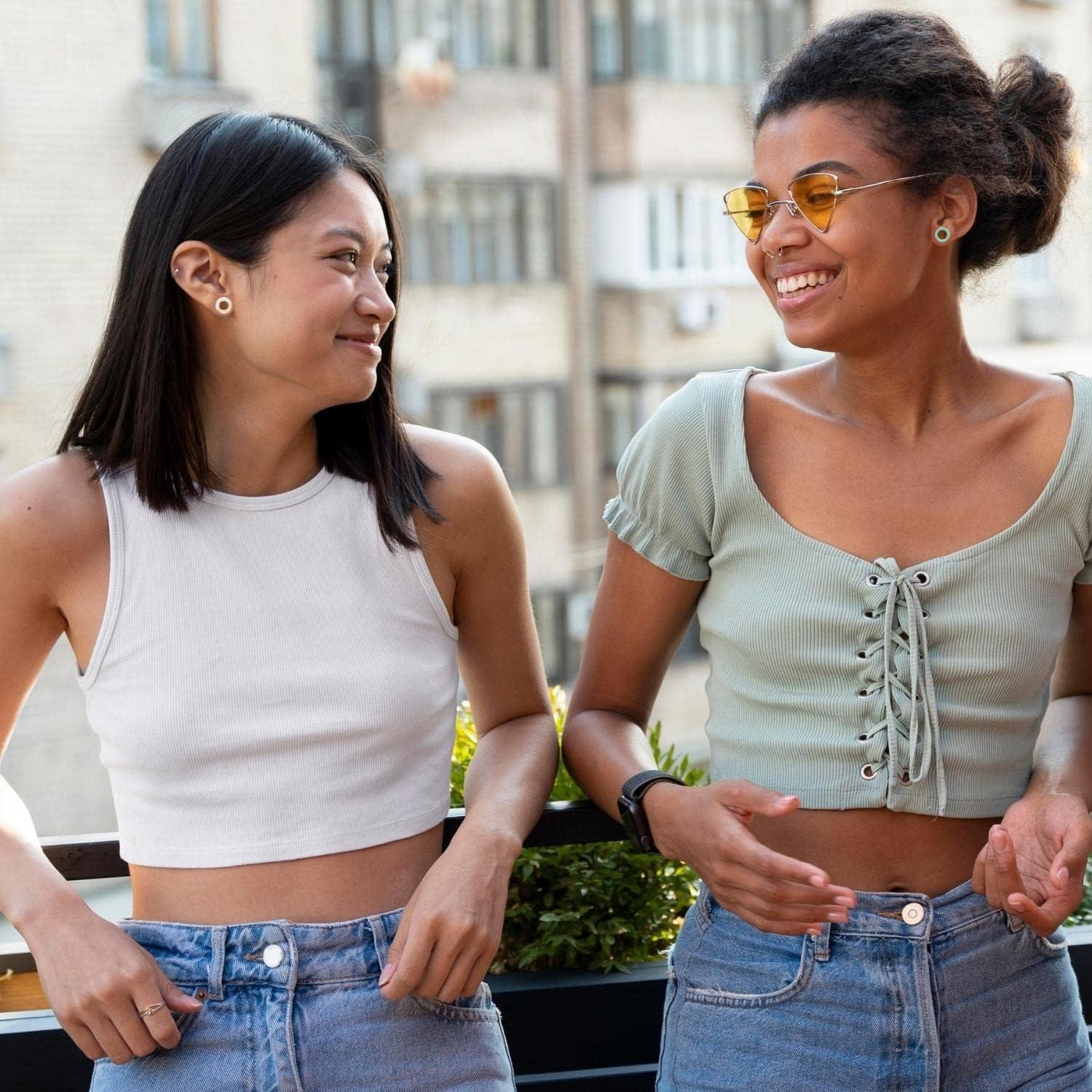 Kit de Estiramiento de Orejas BodyJ4You 54PC 14G-12mm con Aceite