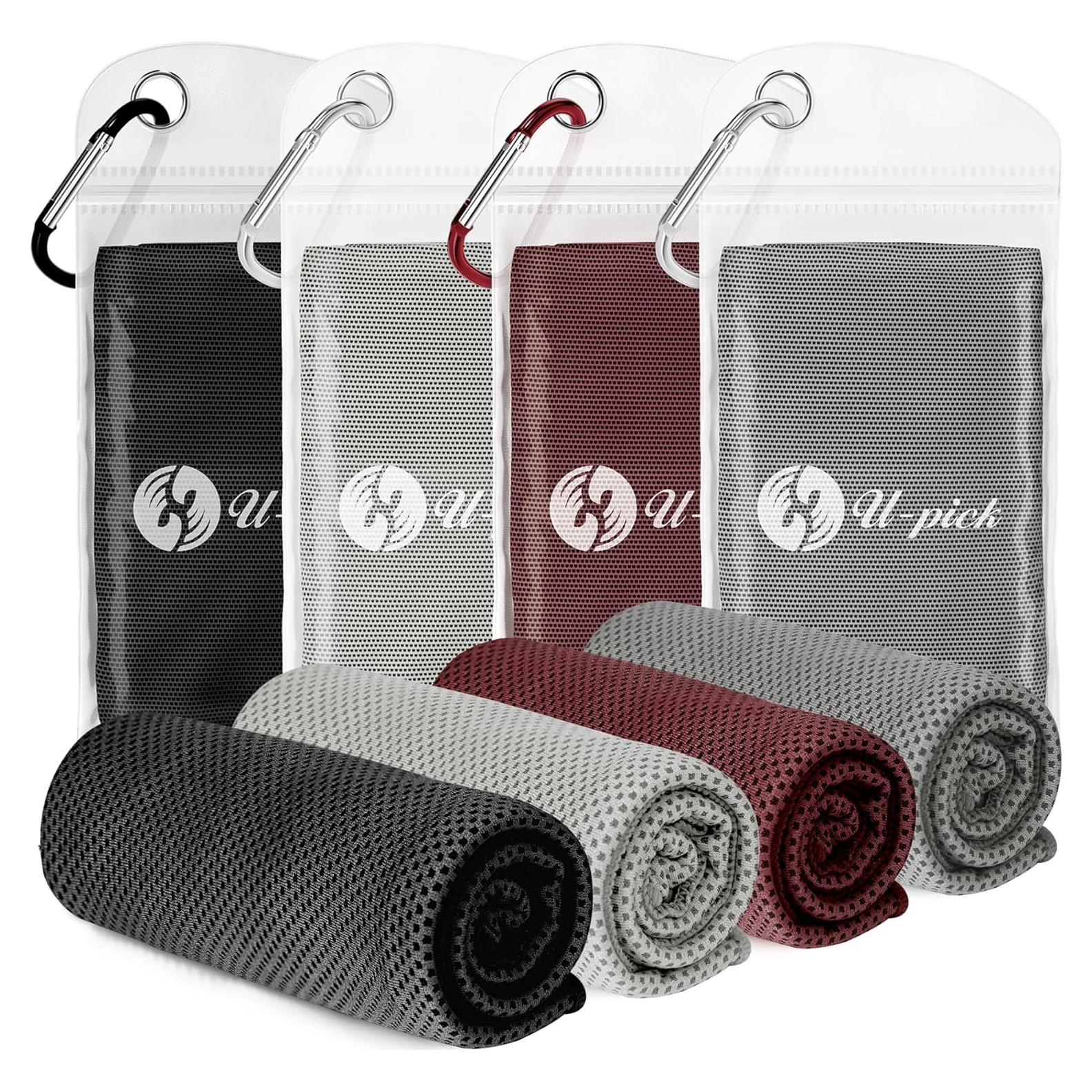 Toallas de Enfriamiento U-pick 100x30 cm - Paquete de 4