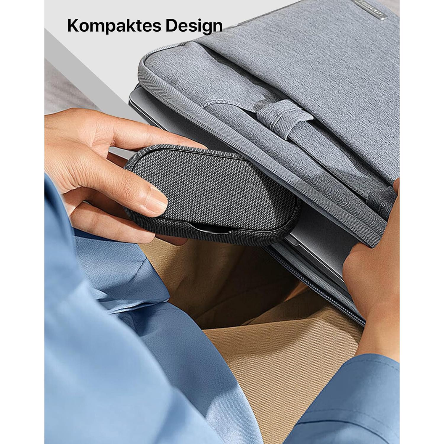 Organizador de Cables Smofish Magnético 6 Clips Gris Oscuro