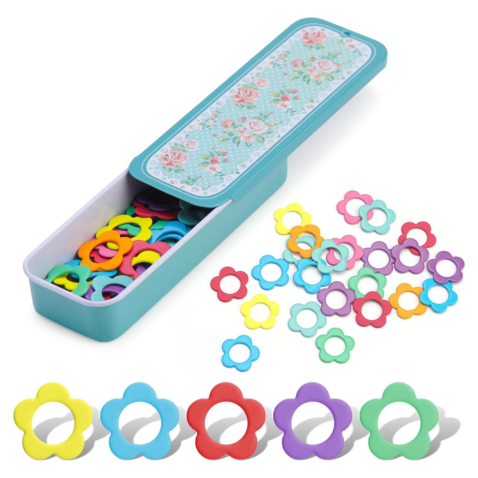 Marcadores de Puntos de Metal Jmuiiu - 50 Piezas Coloridos