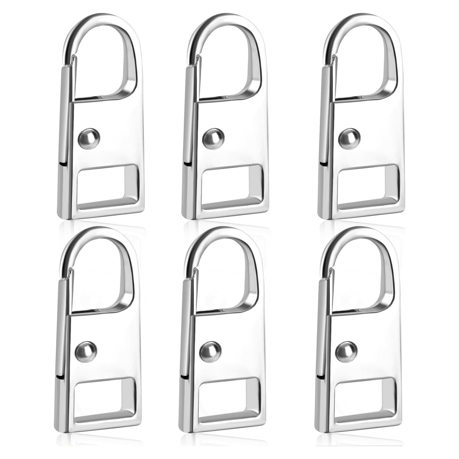 Tiradores de Cremallera Deoward 6 PCS Metal Pequeño 2.6 cm
