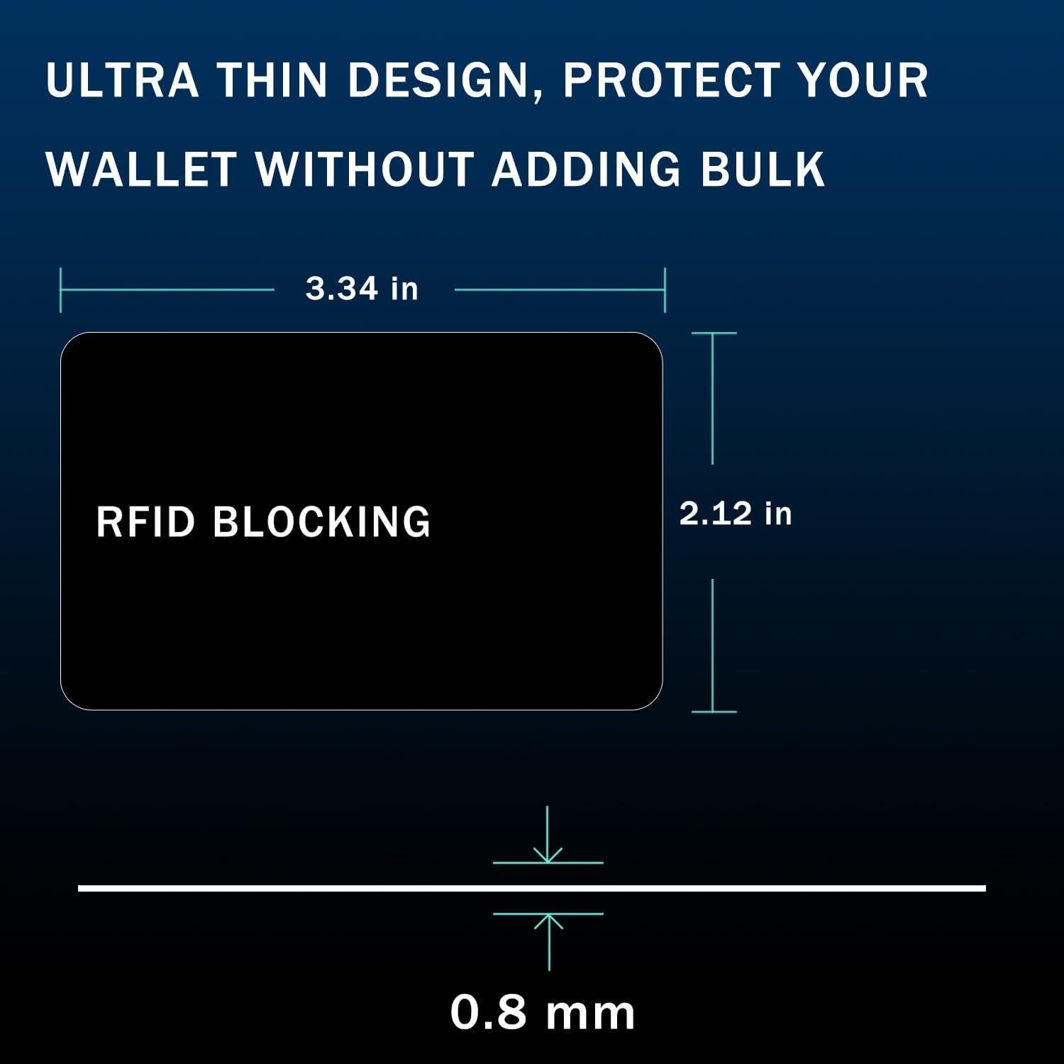 Tarjeta Bloqueadora RFID 9toa - Protección NFC 1 Unidad