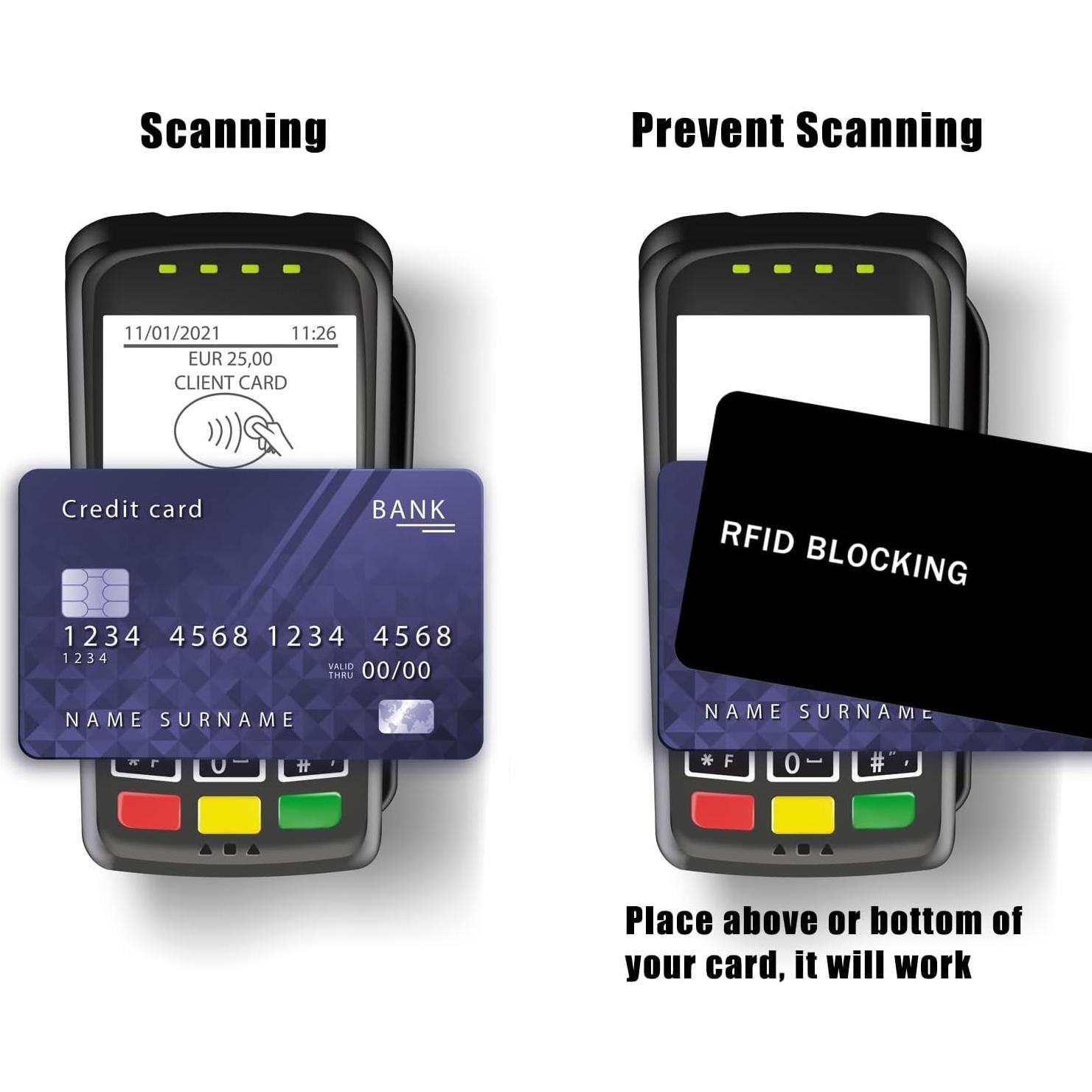 Tarjeta Bloqueadora RFID 9toa - Protección NFC 1 Unidad