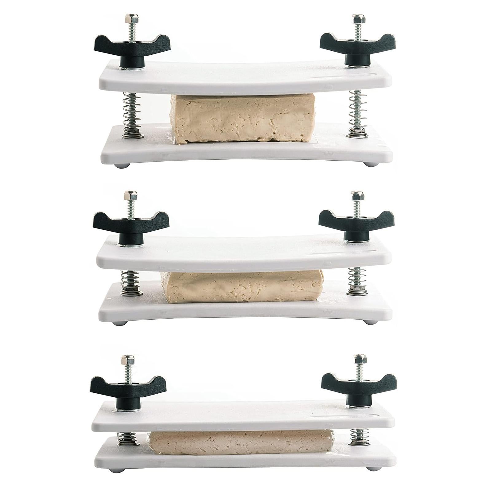 Prensa de Tofu Healthy Express - Placas Curvadas Premium