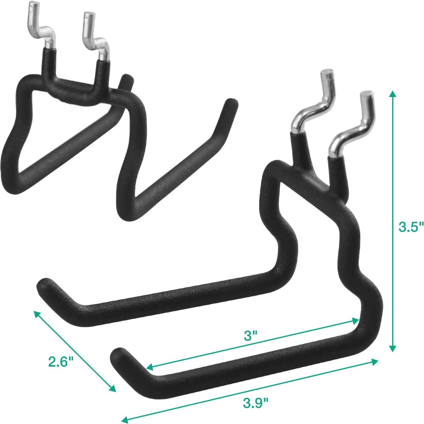 Ganchos de Metal G.CORE para Tablero de Clavos 8 Paquetes