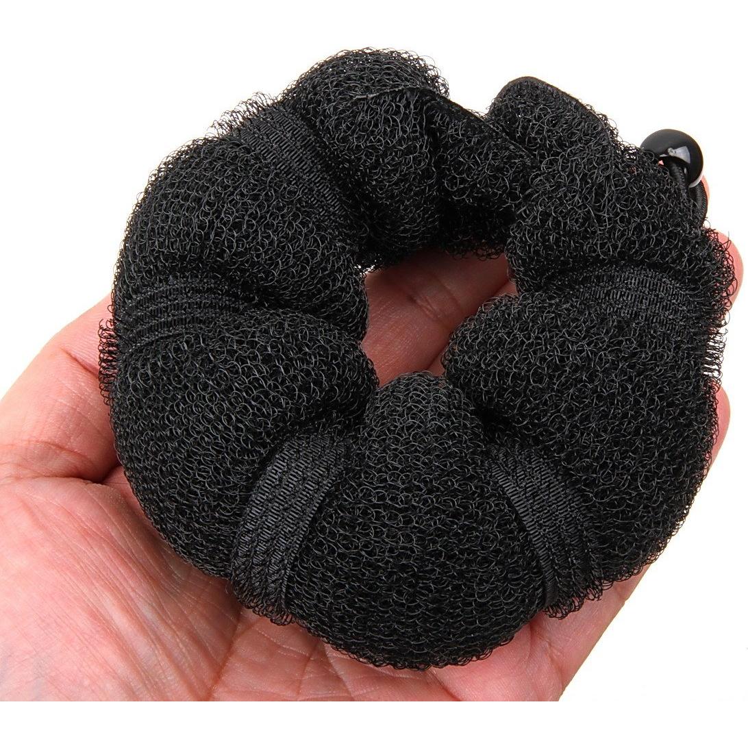 Accesorio para Cabello Goldrose Beauty - 2 Piezas Moño y Rizador Negro