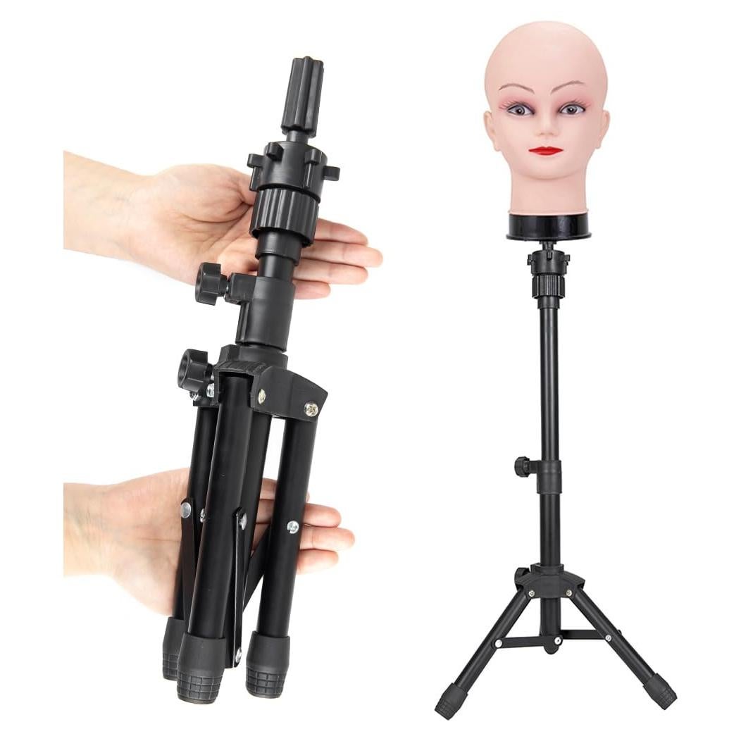 Soporte de Peluca Trípode Zhiqian 63.5 cm Ajustable
