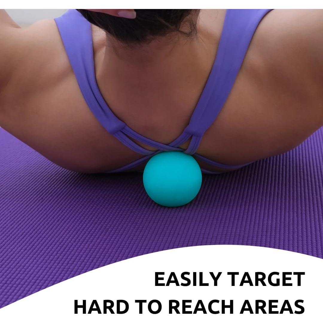 Pelotas de Masaje Lacrosse Quality Home Lifestyle 2 Pzas