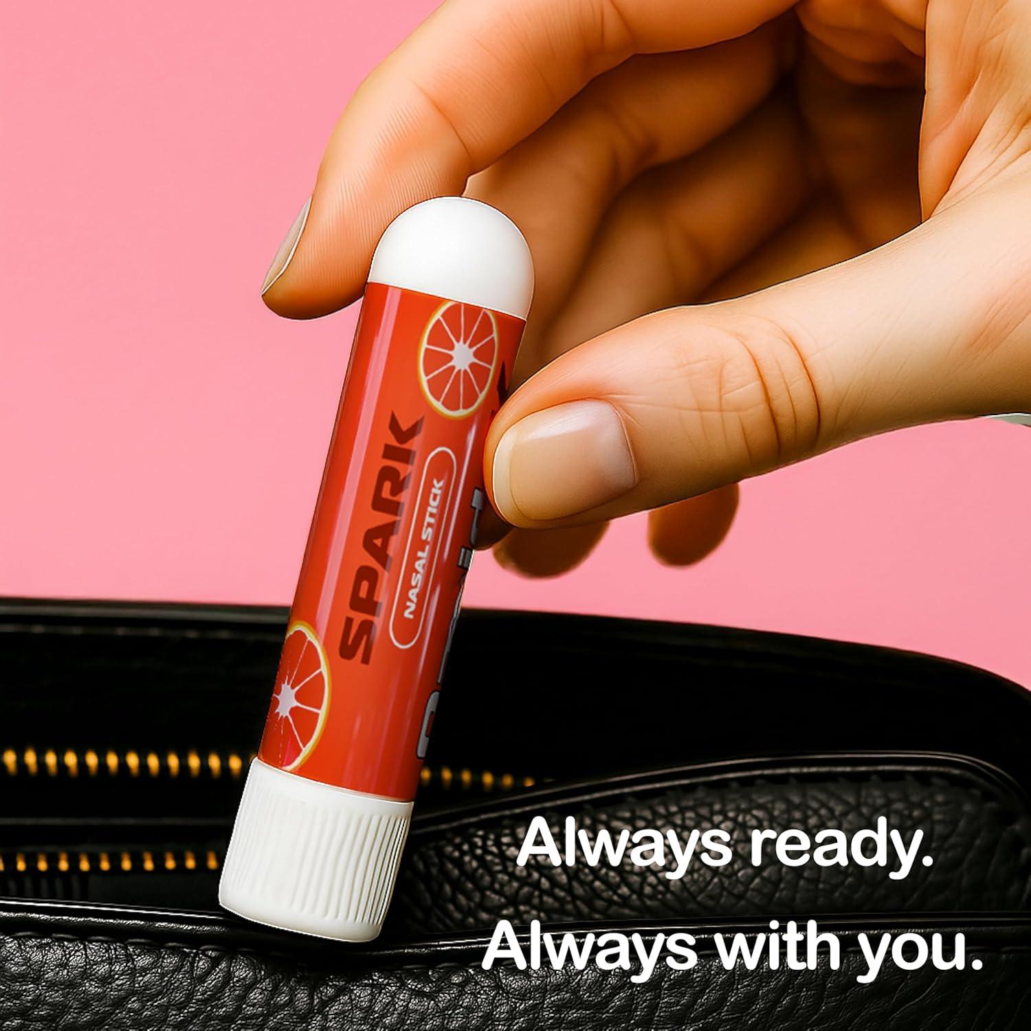 Inhaladores Nasales Rapid-K - Paquete de 4 Aromas Esenciales