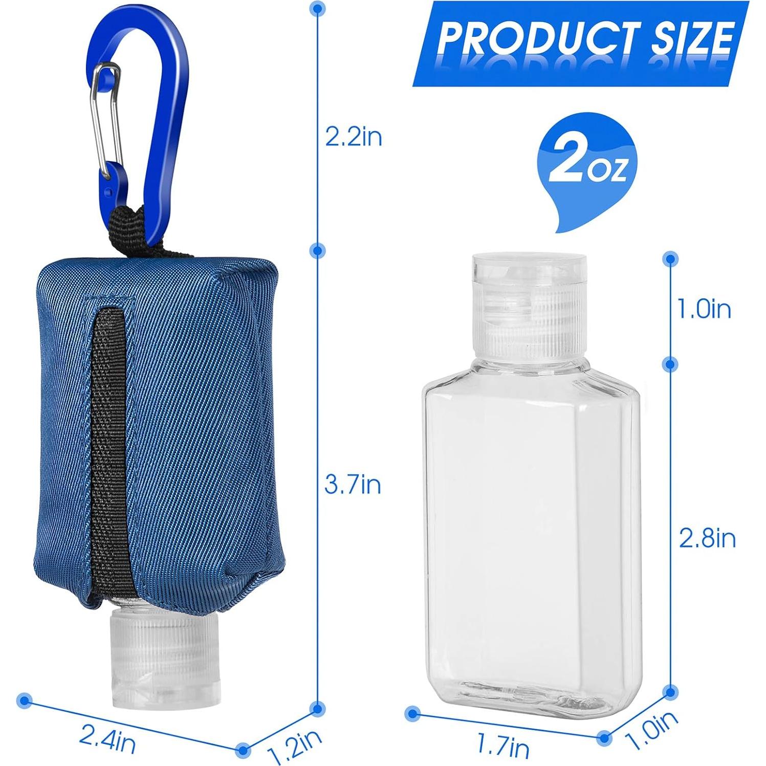 Soporte Portátil para Desinfectante de Manos Loci 60ML Azul