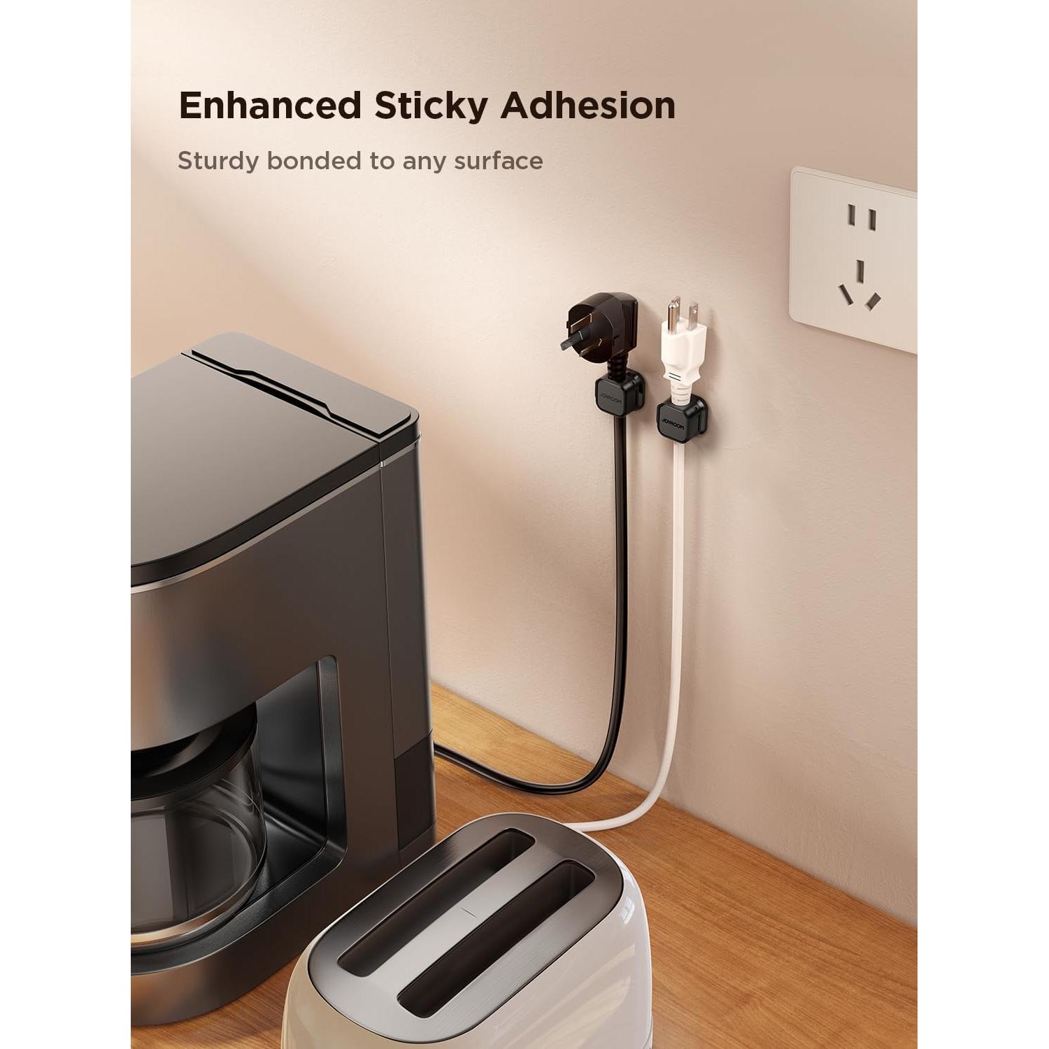 Paquete de 6 Clips Magnéticos JOYROOM para Gestión de Cables