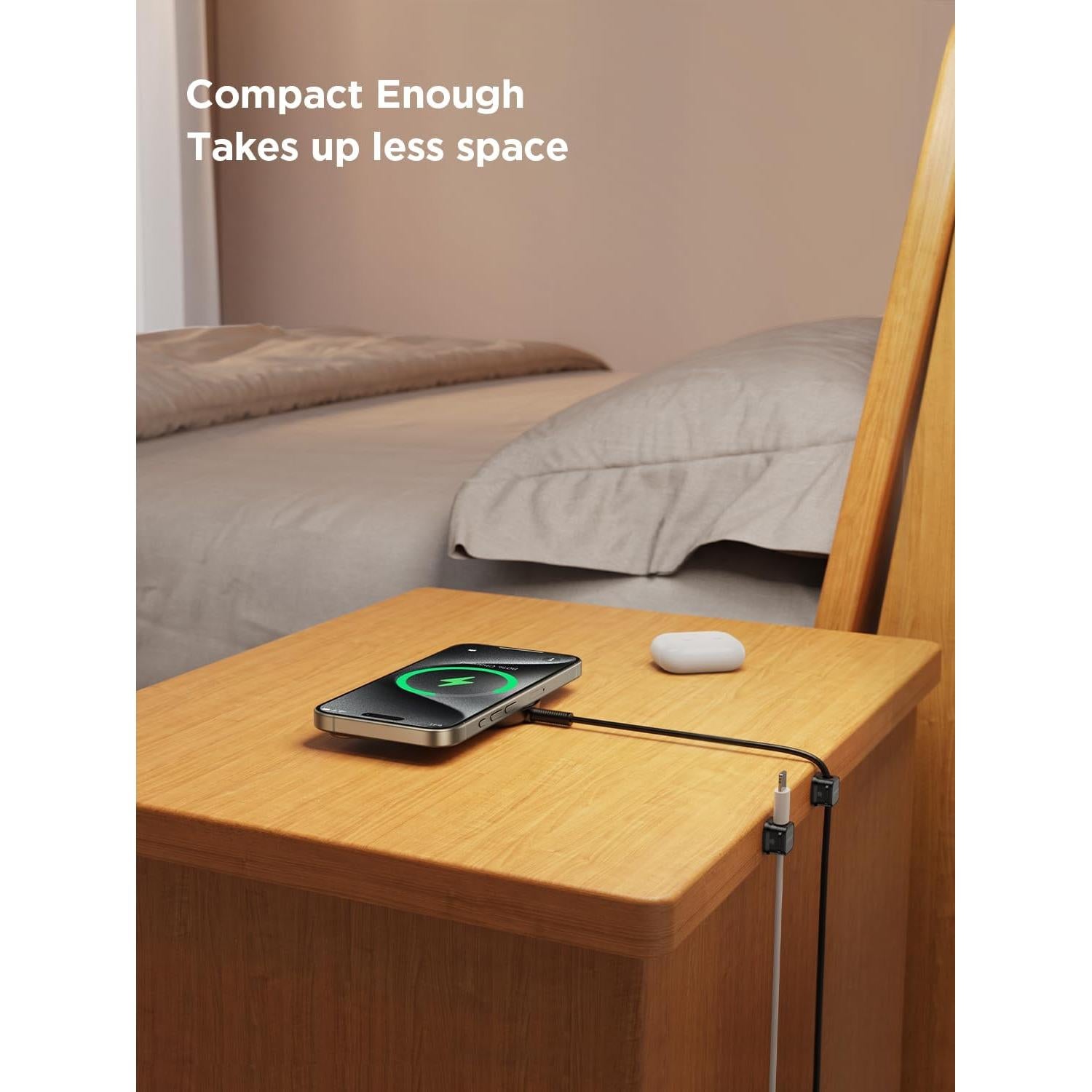 Paquete de 6 Clips Magnéticos JOYROOM para Gestión de Cables