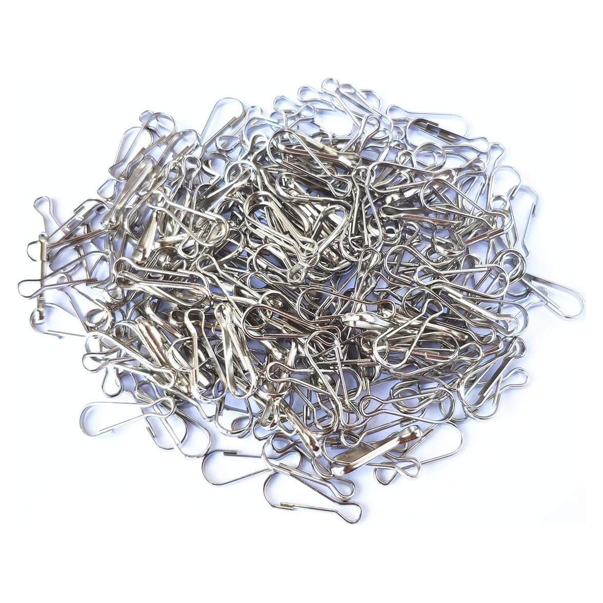 250 Ganchos de Resorte Niquelados i-CHONY 23x8mm