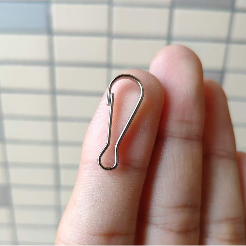 250 Ganchos de Resorte Niquelados i-CHONY 23x8mm