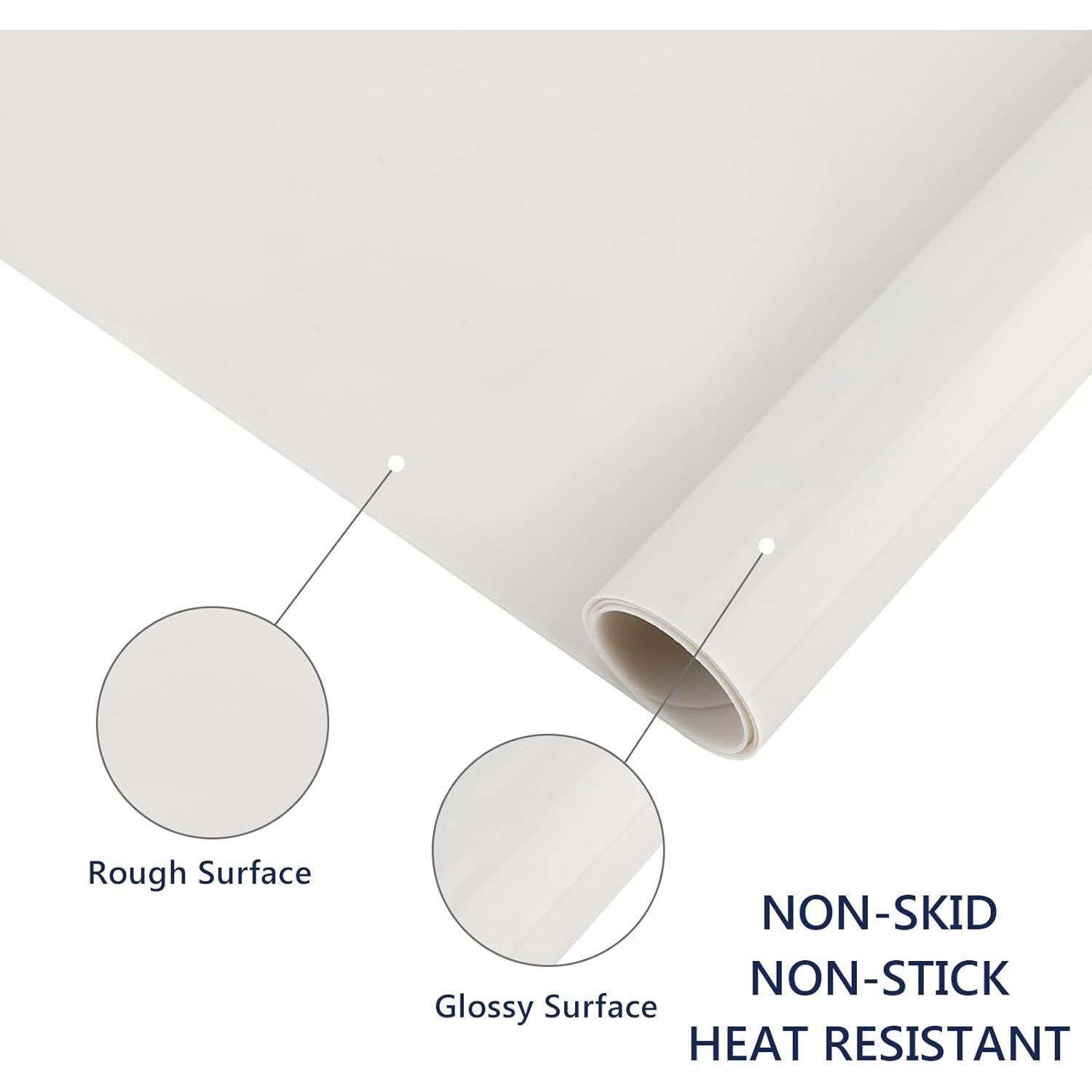 Gartful 2 Tapetes de Silicona Beige 40x30cm Antideslizantes