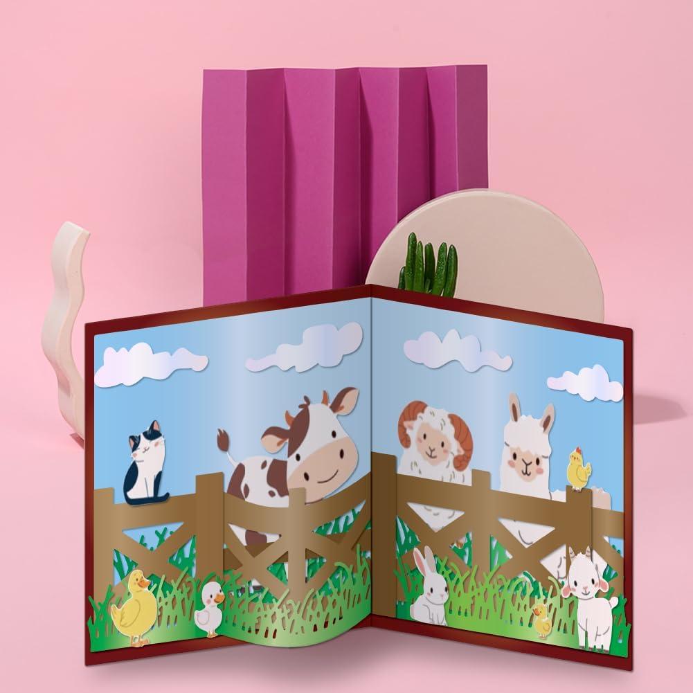 Troqueles de Corte de Cesped 3D GLOBLELAND para Scrapbooking