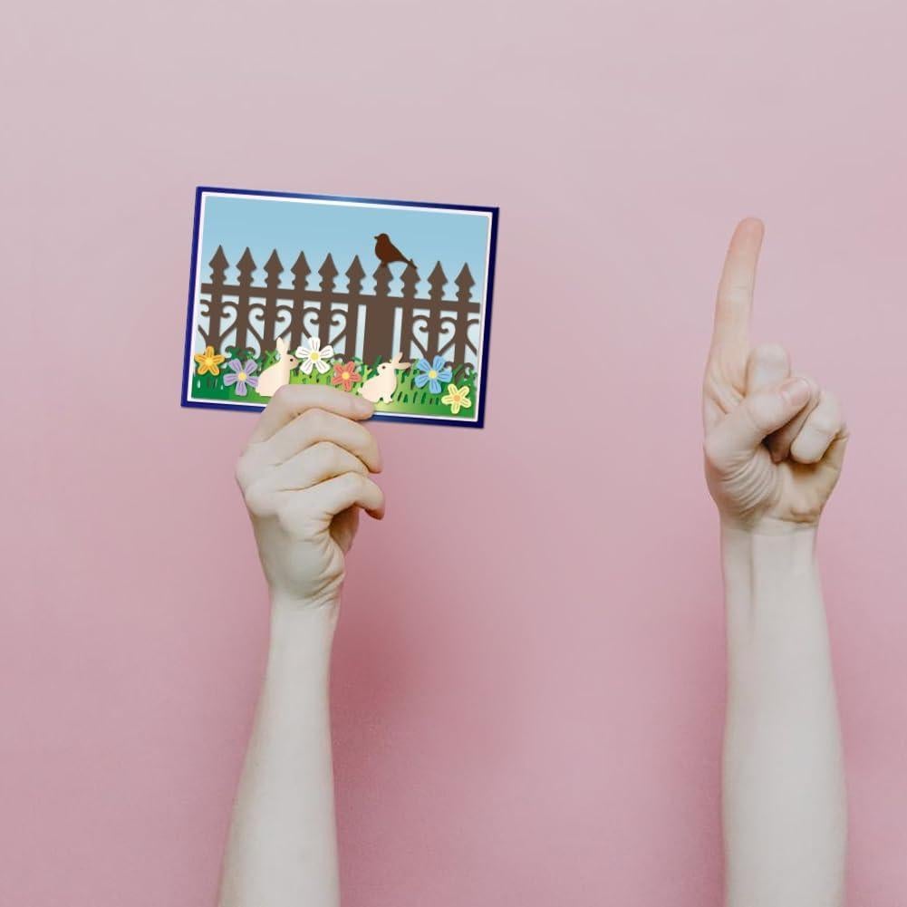 Troqueles de Corte de Cesped 3D GLOBLELAND para Scrapbooking