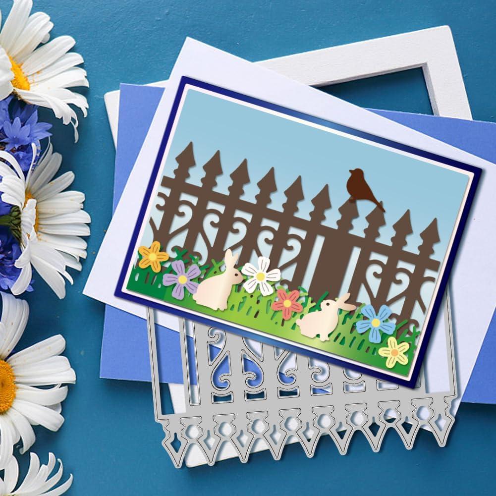 Troqueles de Corte de Cesped 3D GLOBLELAND para Scrapbooking