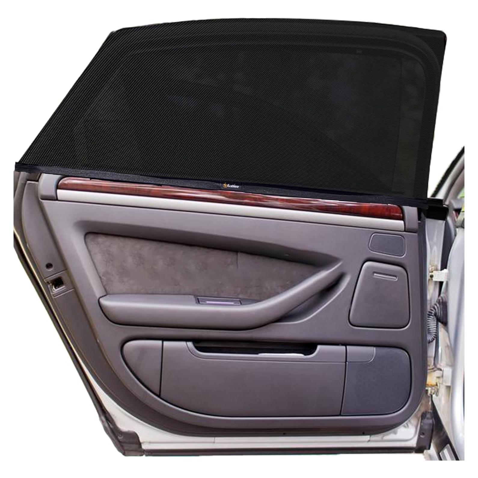 Cubiertas de Ventana EcoNour para Automóvil - Paquete de 2, Mediana