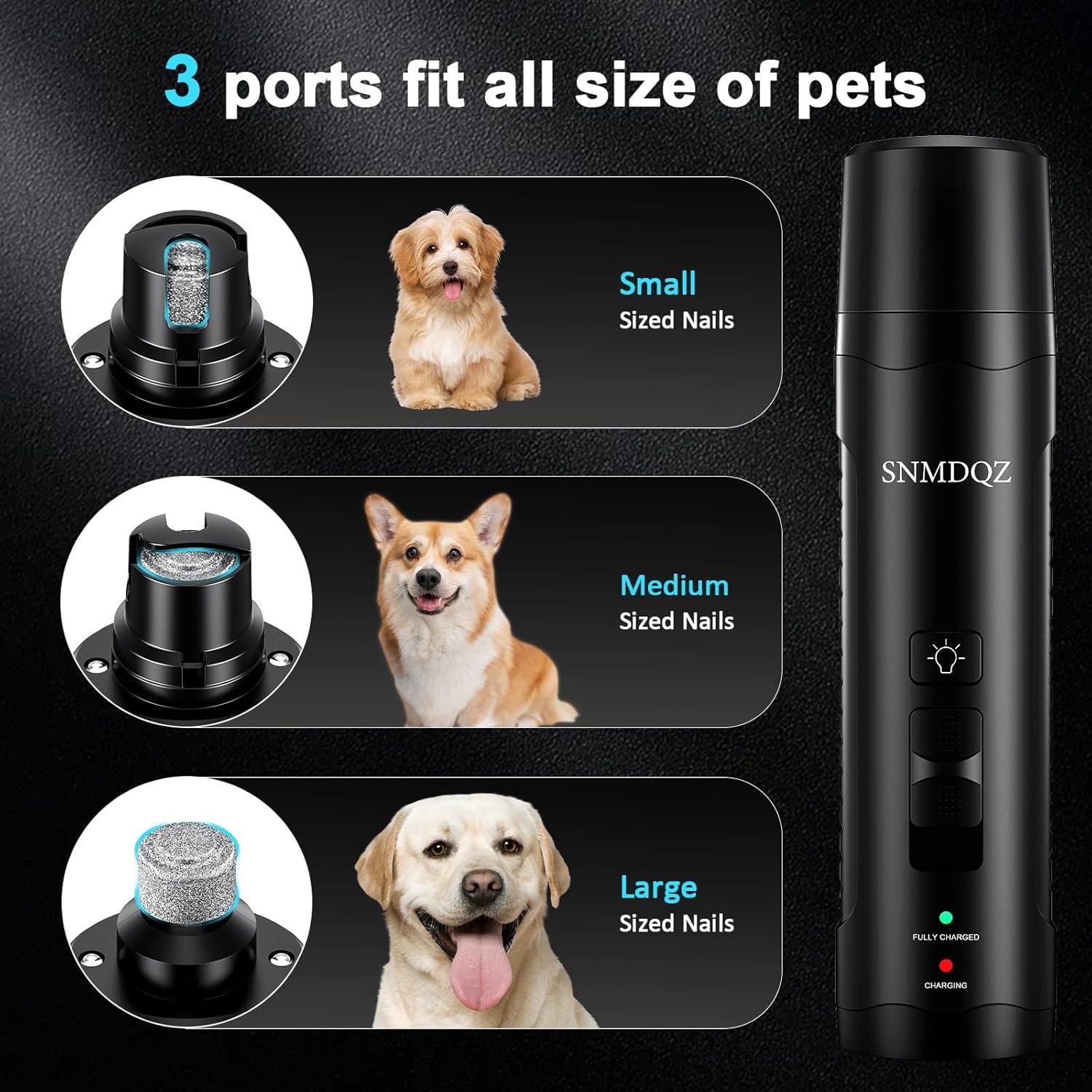 Muelle para Uñas de Perro SNMDQZ MJQ-02 Recargable Silencioso