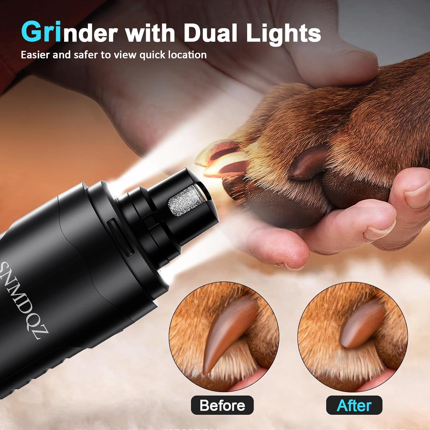 Muelle para Uñas de Perro SNMDQZ MJQ-02 Recargable Silencioso