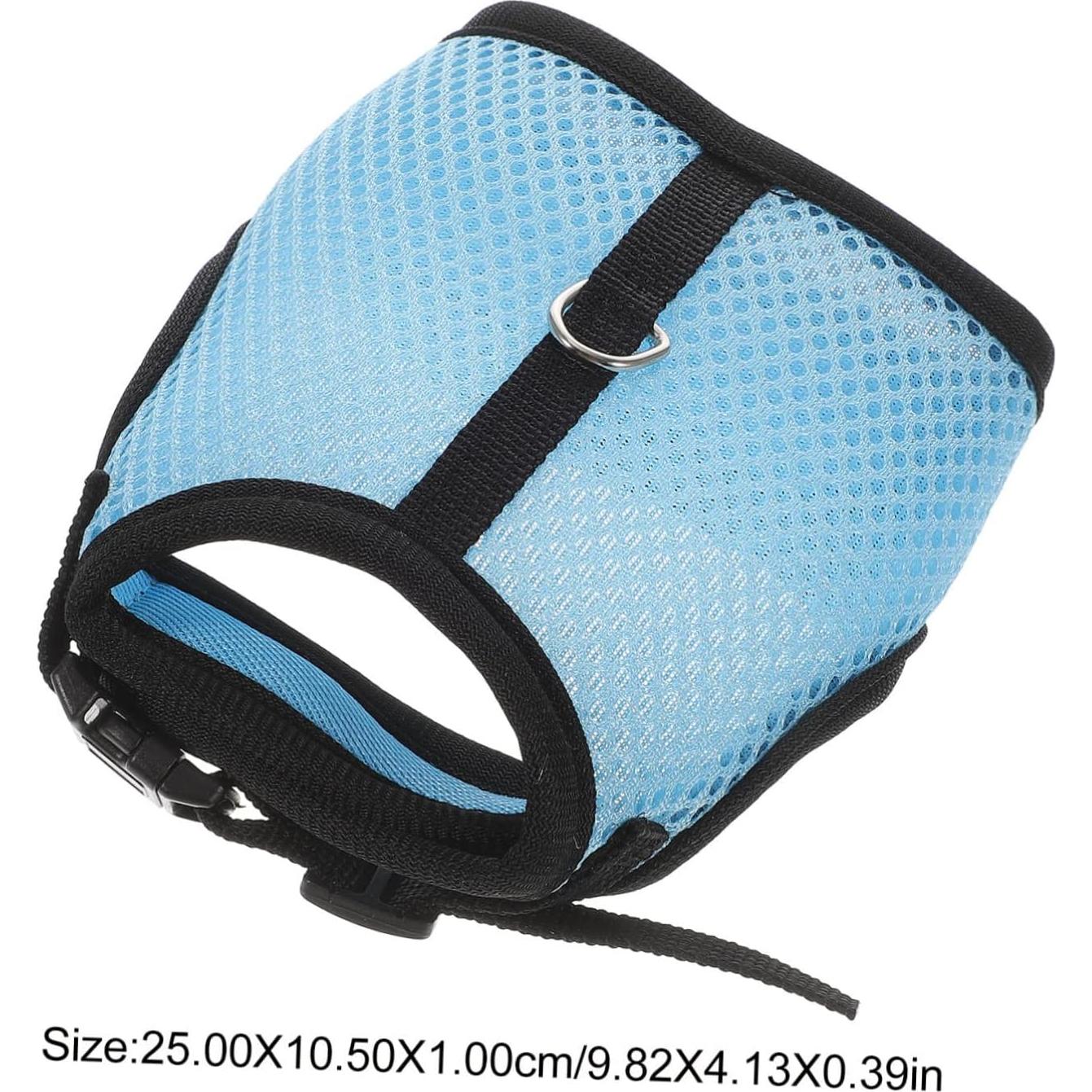 Conjunto de Arnés y Correa para Conejos FOMIYES Azul 2 Pcs