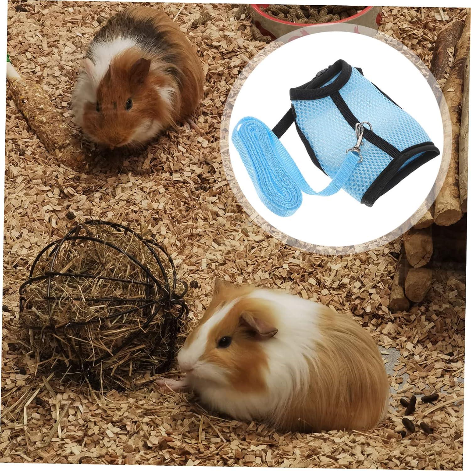 Conjunto de Arnés y Correa para Conejos FOMIYES Azul 2 Pcs