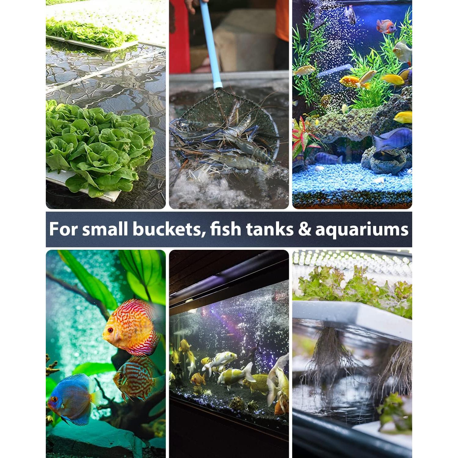 Pawfly Barra de Aire para Acuario 10 cm - Difusor de Oxígeno