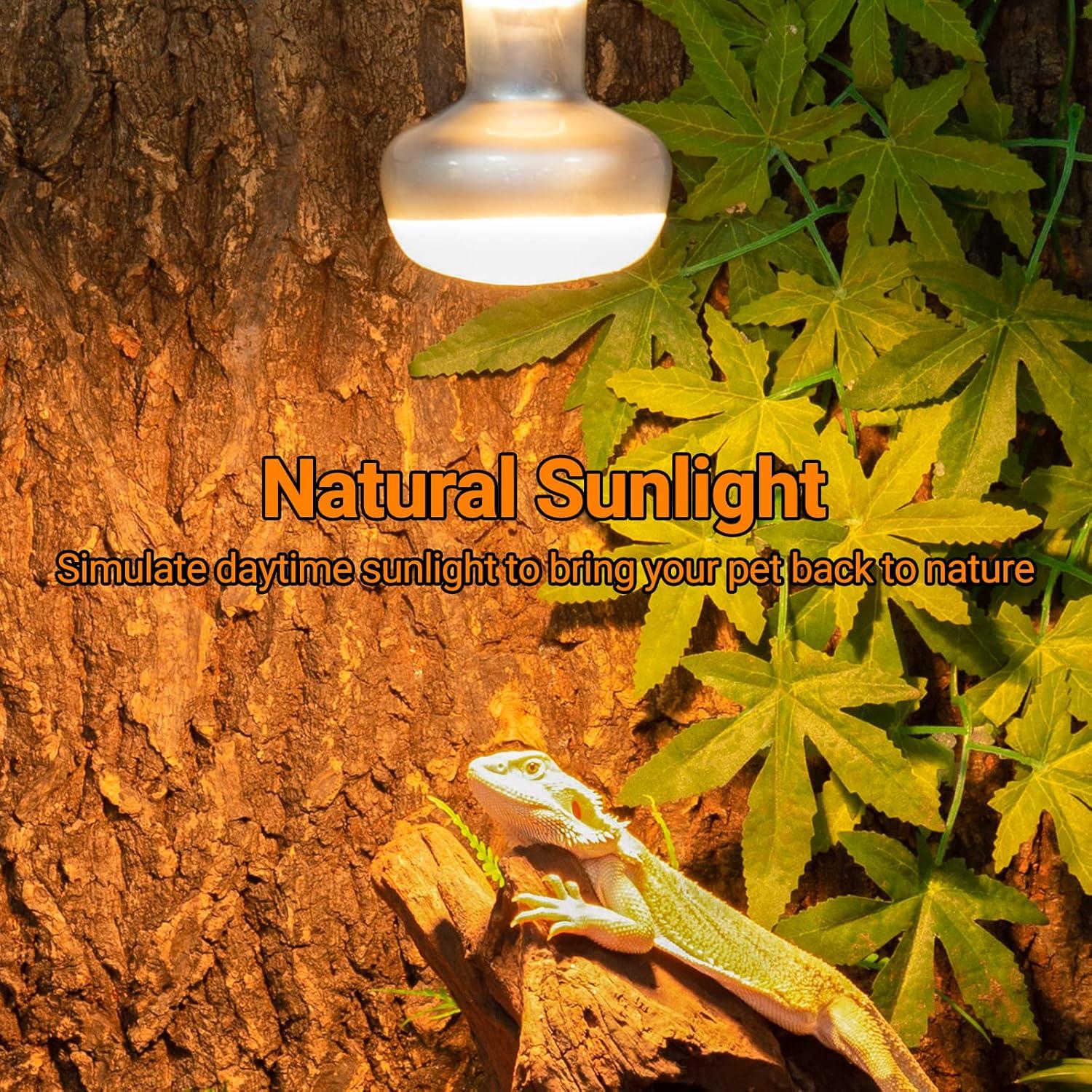 Lámpara de Calor 75W REPTI ZOO para Reptiles y Pollos