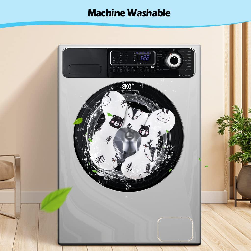 Almohada de Viaje para Bebés KAKIBLIN Oso Soporte Cuello