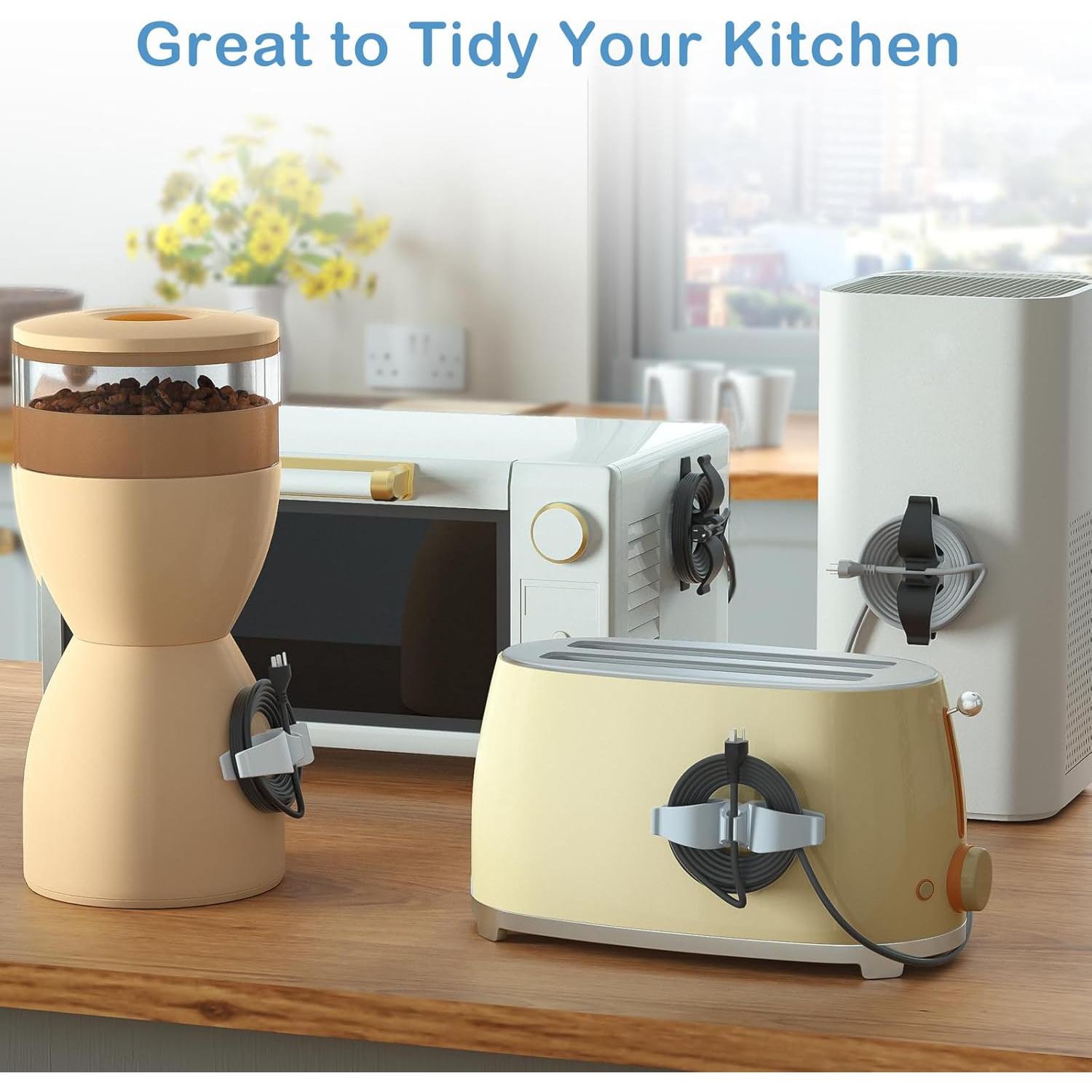 Organizador de Cables LANCORD 8 Piezas para Electrodomésticos