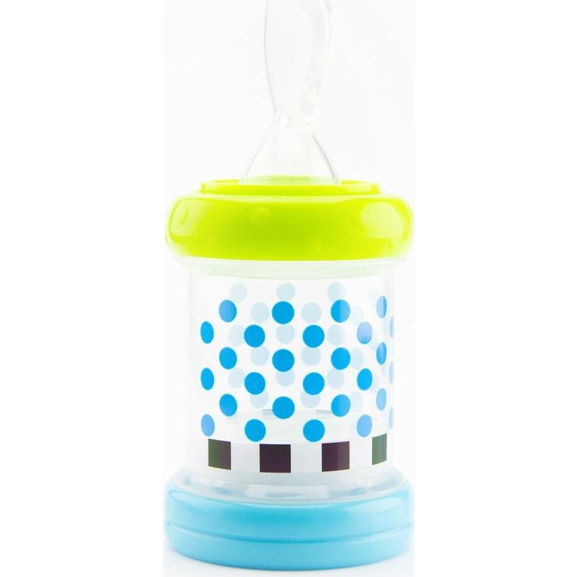 Alimentador Sassy para Bebés - Set de 2 Botellas 4oz Silicona BPA Free