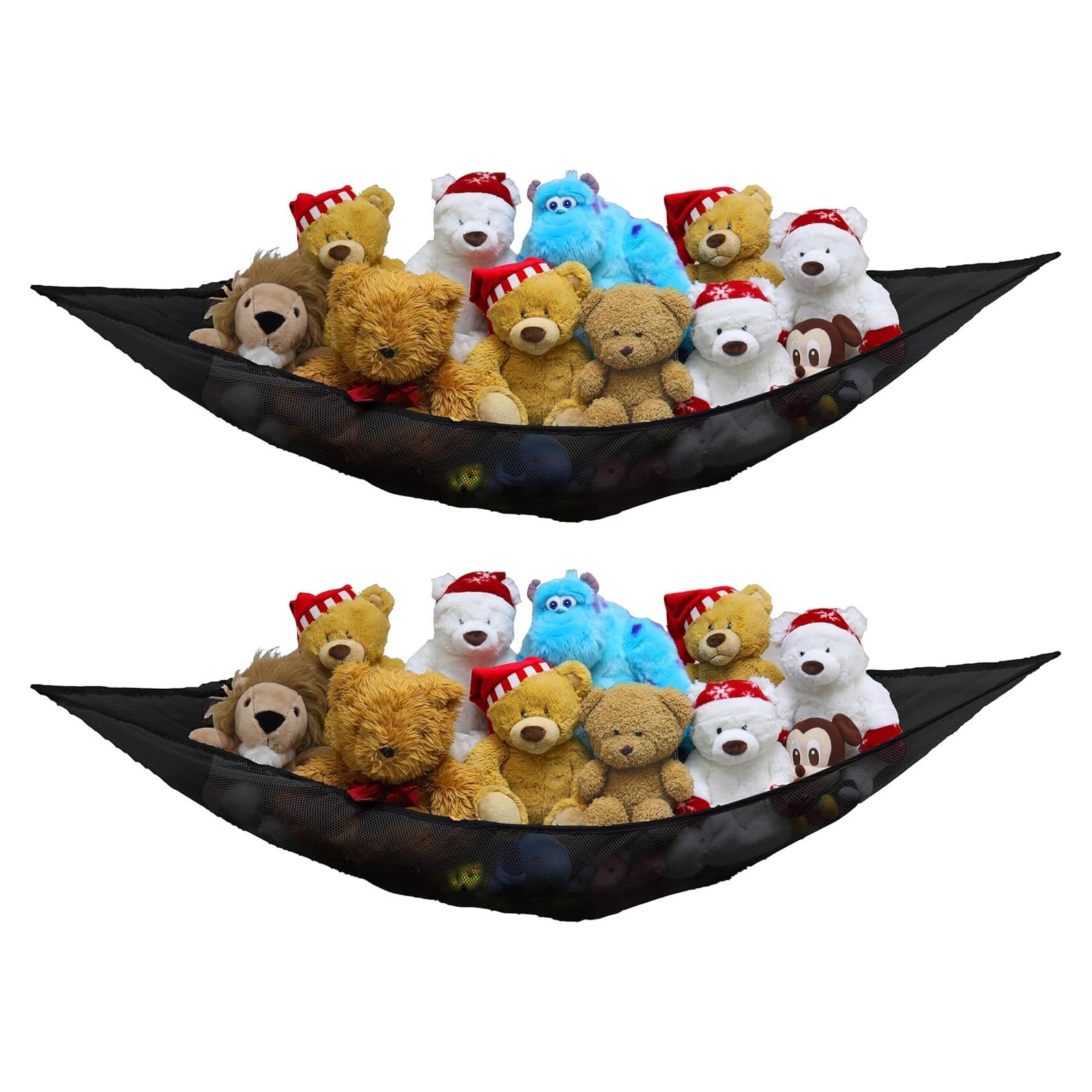 Red de Almacenamiento en Esquina Simple Houseware 135 cm Negro