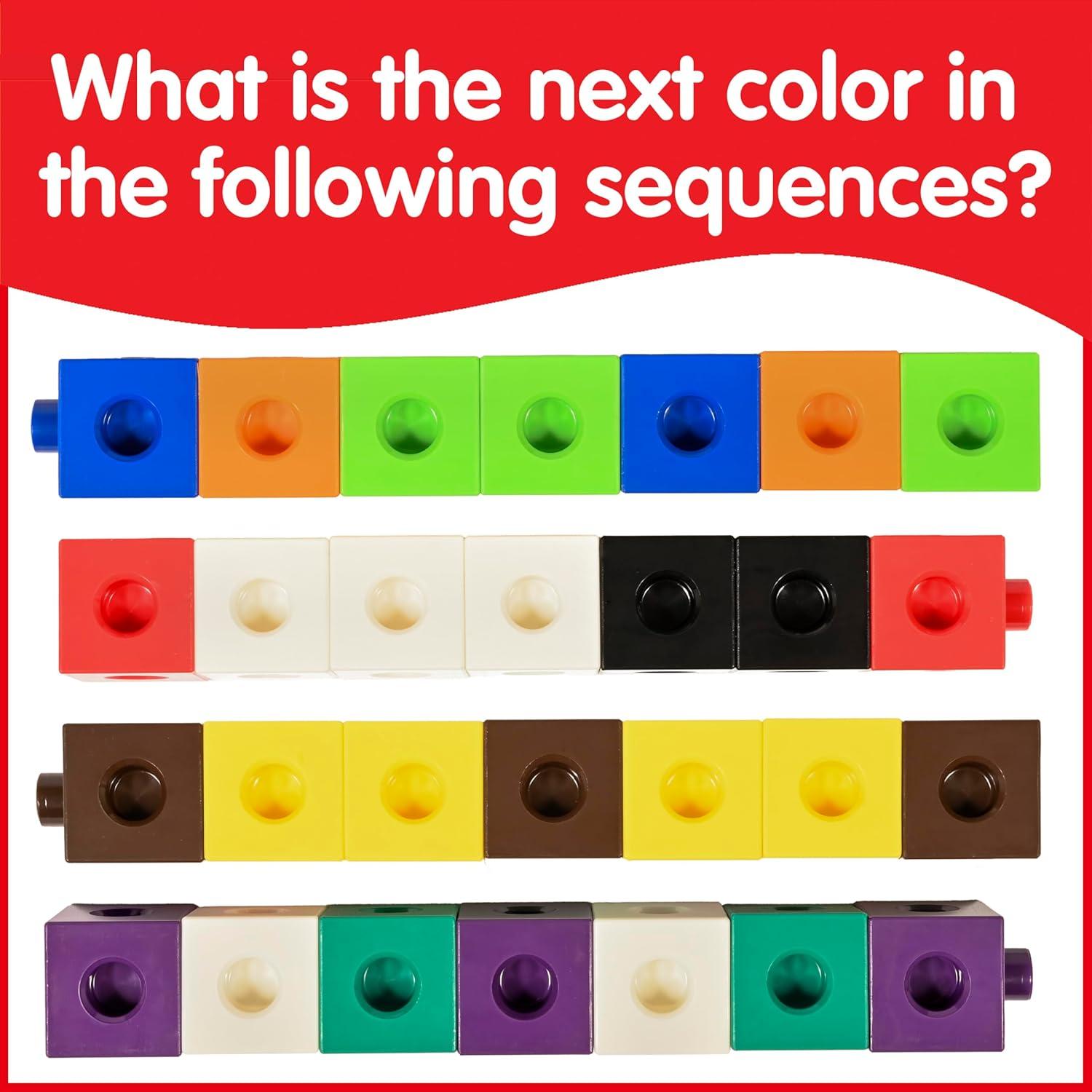 Cubos de Enlace Verde Edx Education - Set de 100 Piezas