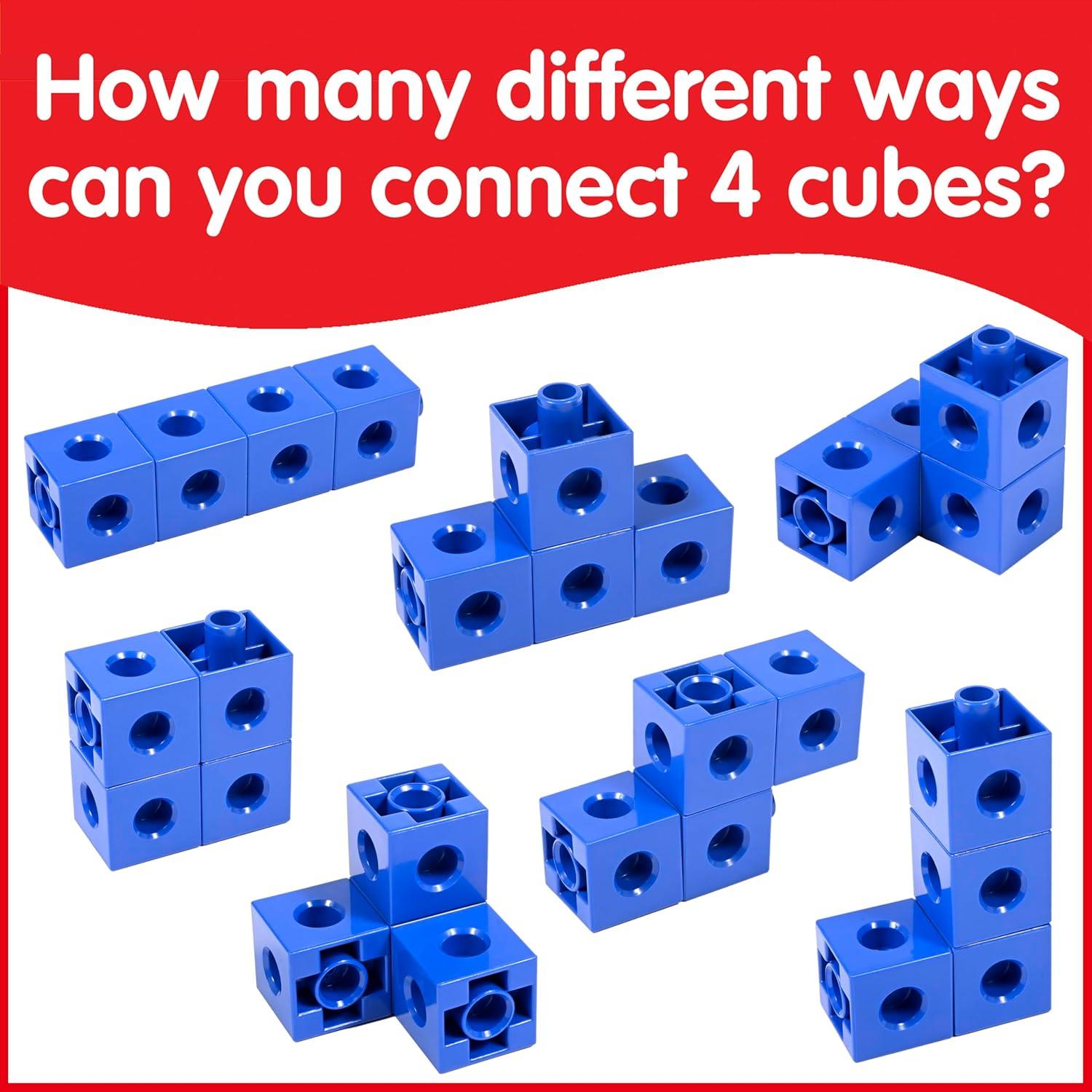 Cubos de Enlace Verde Edx Education - Set de 100 Piezas