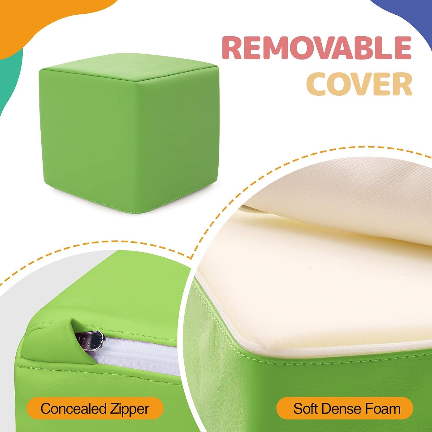 Bloques de Construcción de Espuma Hoohtoot 12 Piezas Coloridos