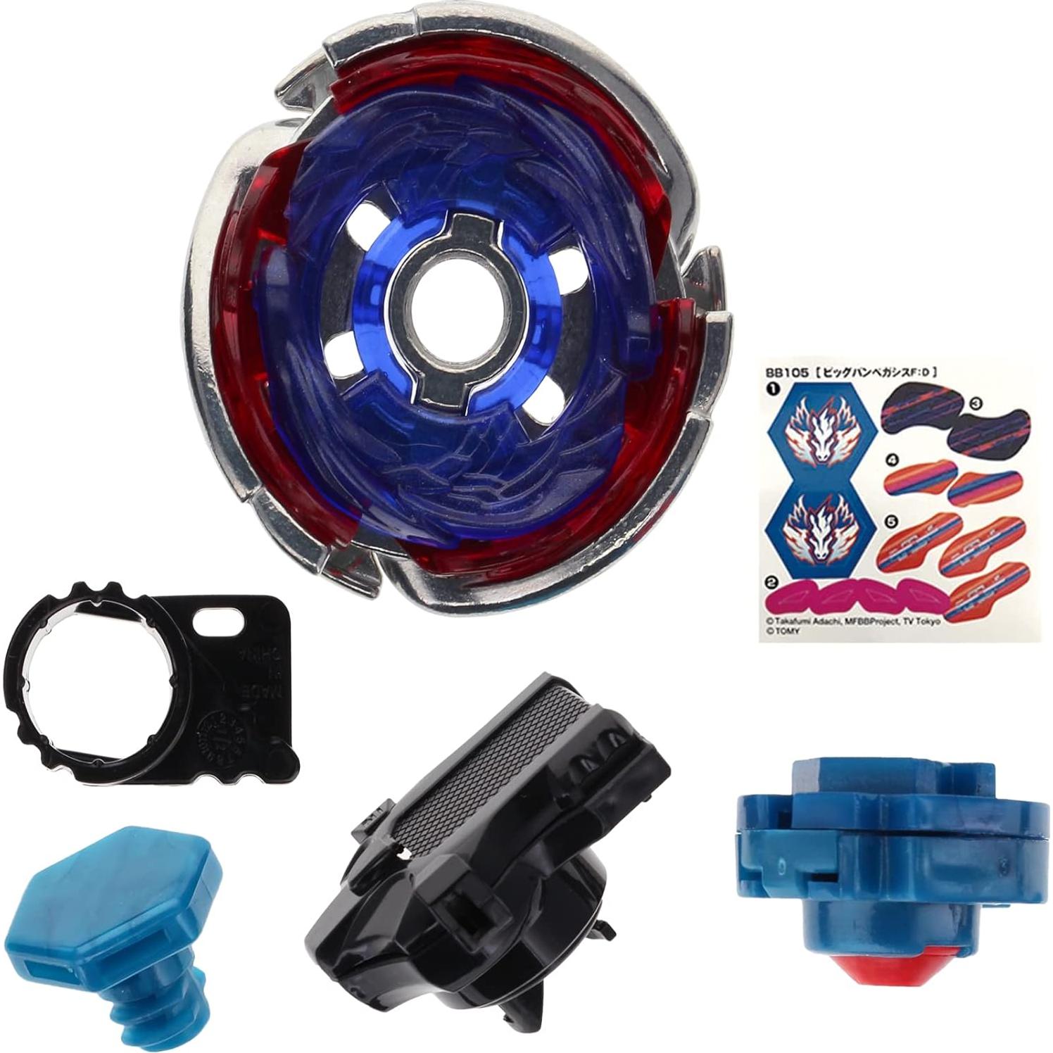 Tops de Batalla Fusión Metal FOCBAD con Lanzador y Accesorios