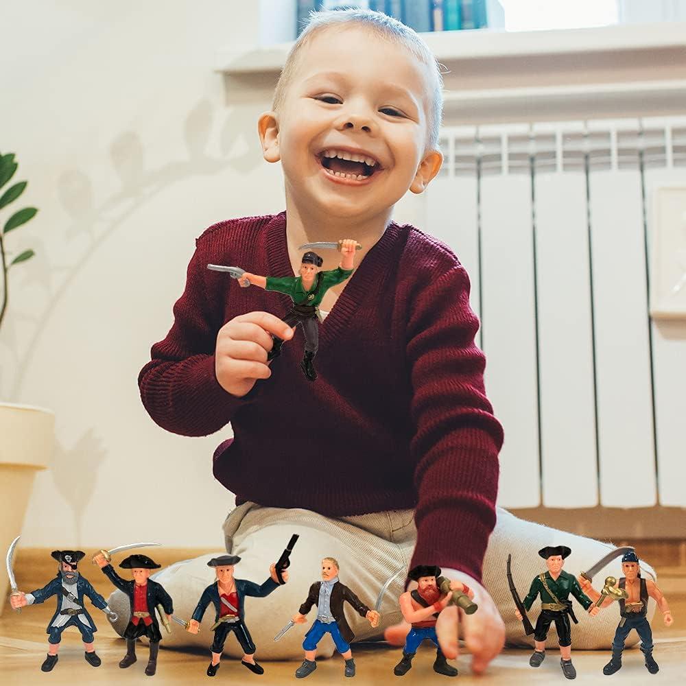 Juego de Figuras de Acción Pirata ArtCreativity - Set de 8