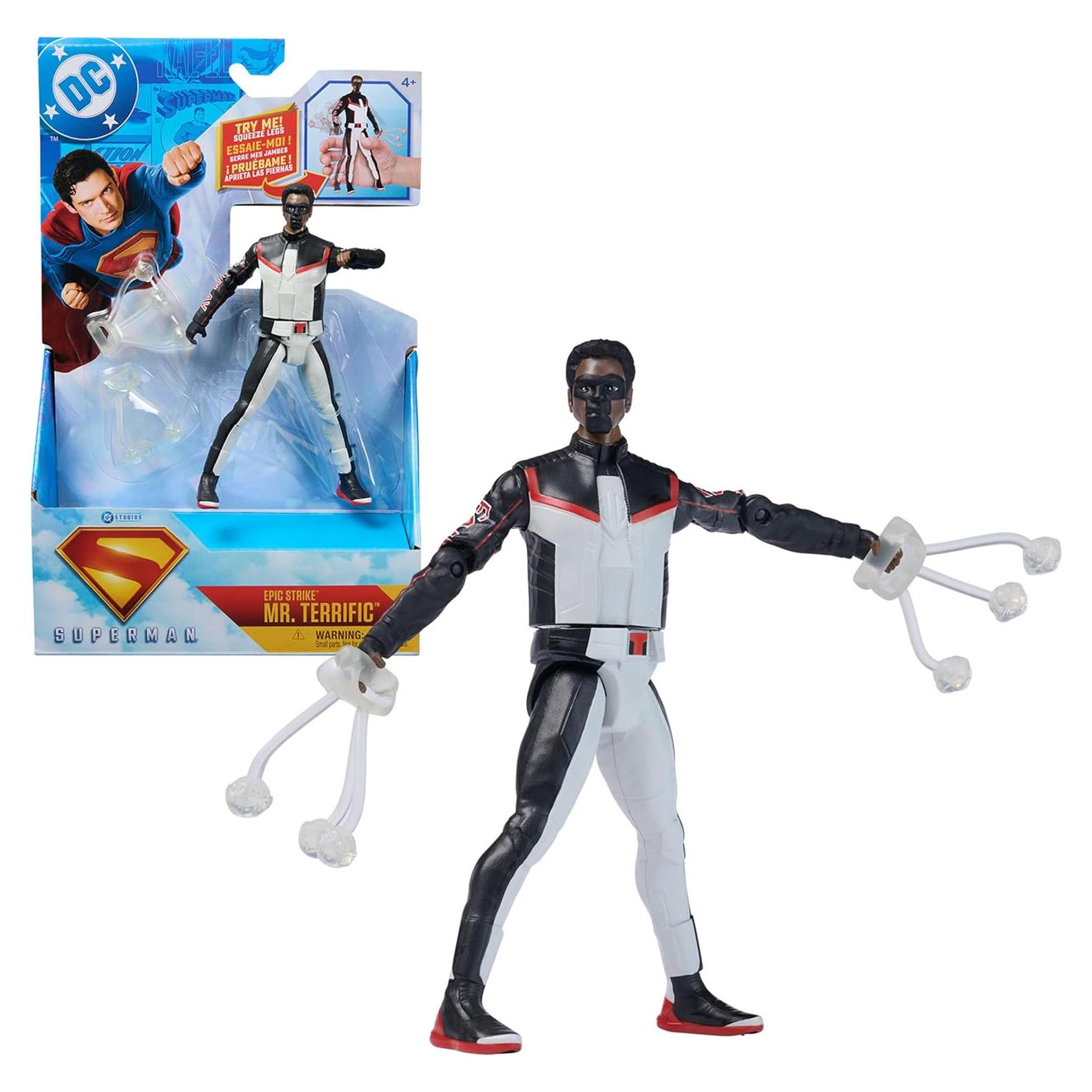 Figura de Acción Superman Mr. Terrific 15 cm Spin Master