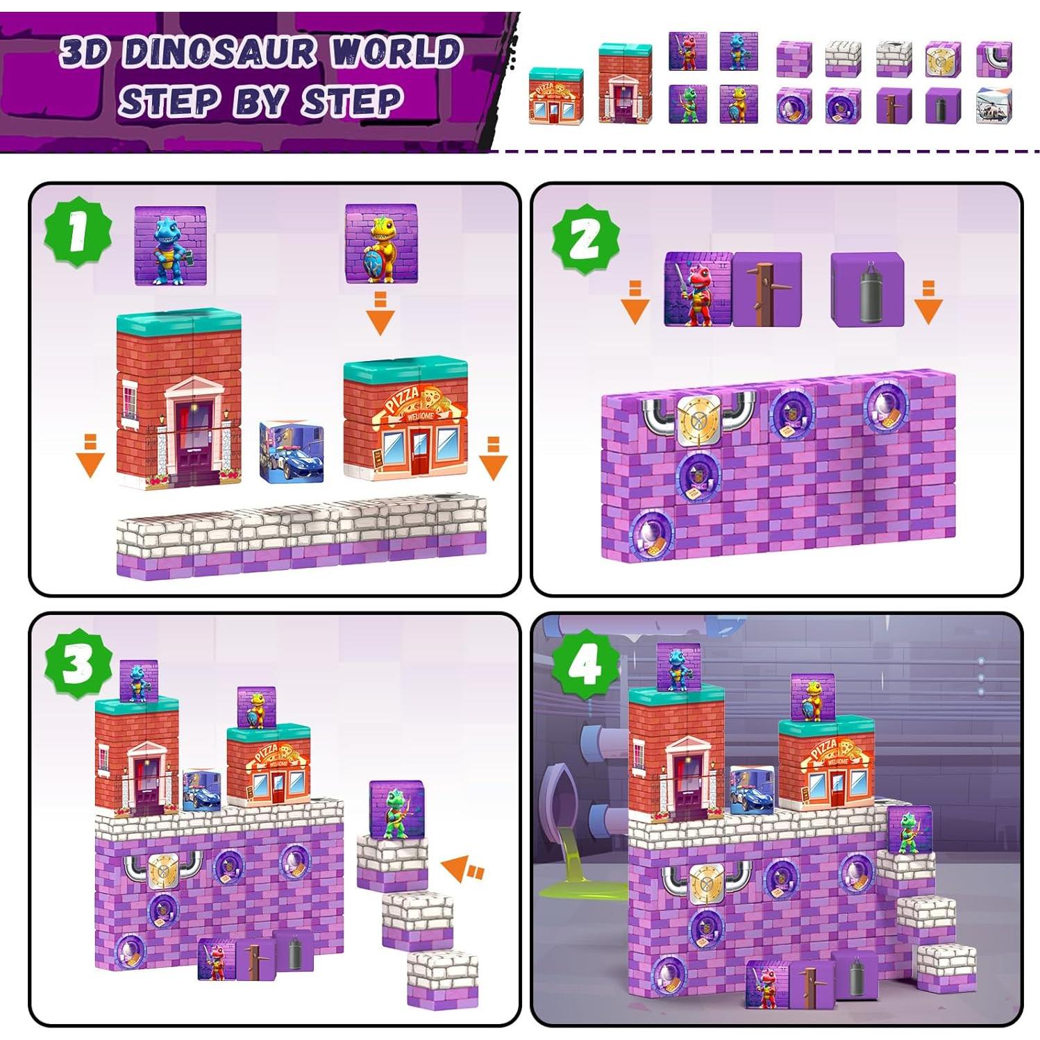 Bloques Magnéticos Girigi 40PCS Juguetes de Construcción 3cm