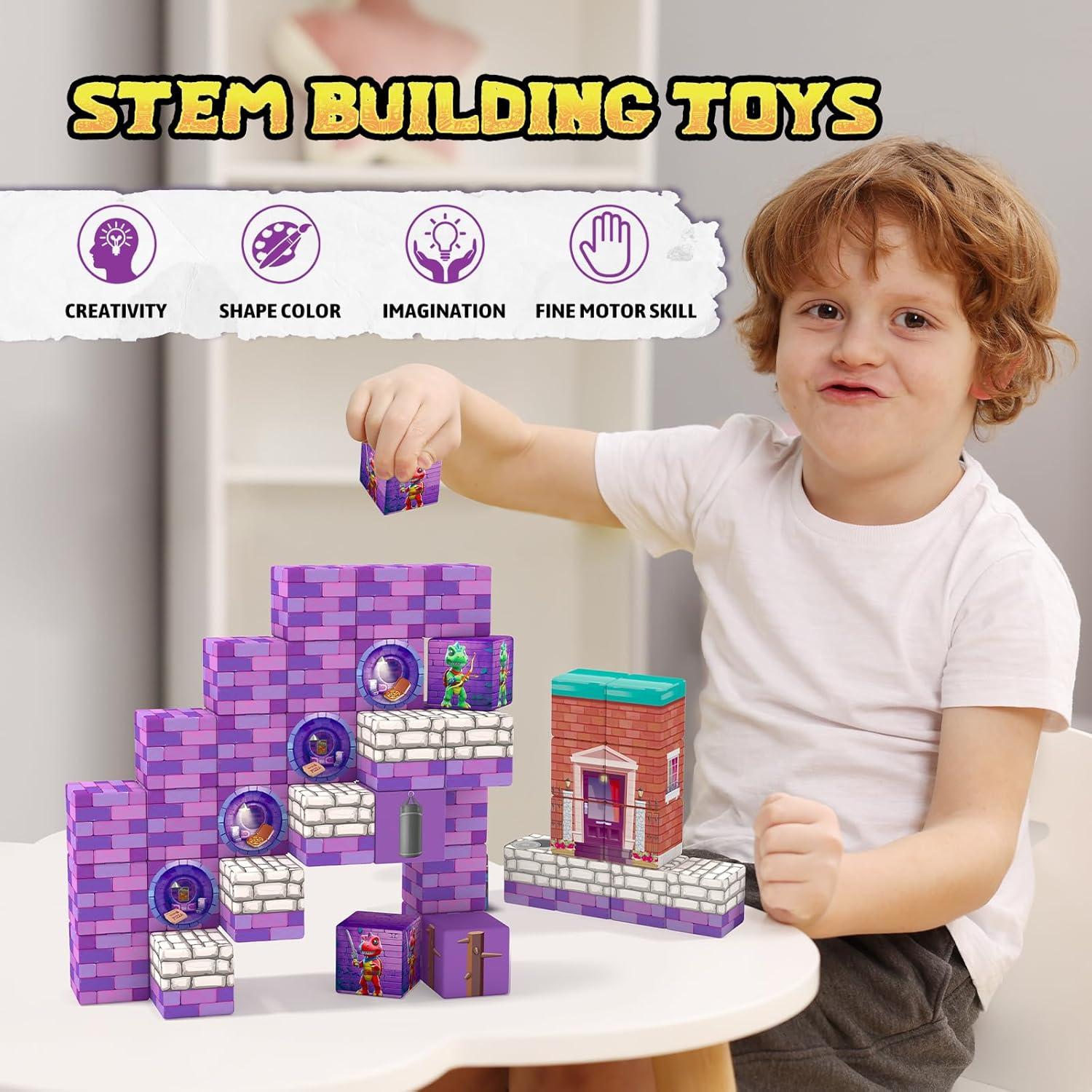 Bloques Magnéticos Girigi 40PCS Juguetes de Construcción 3cm