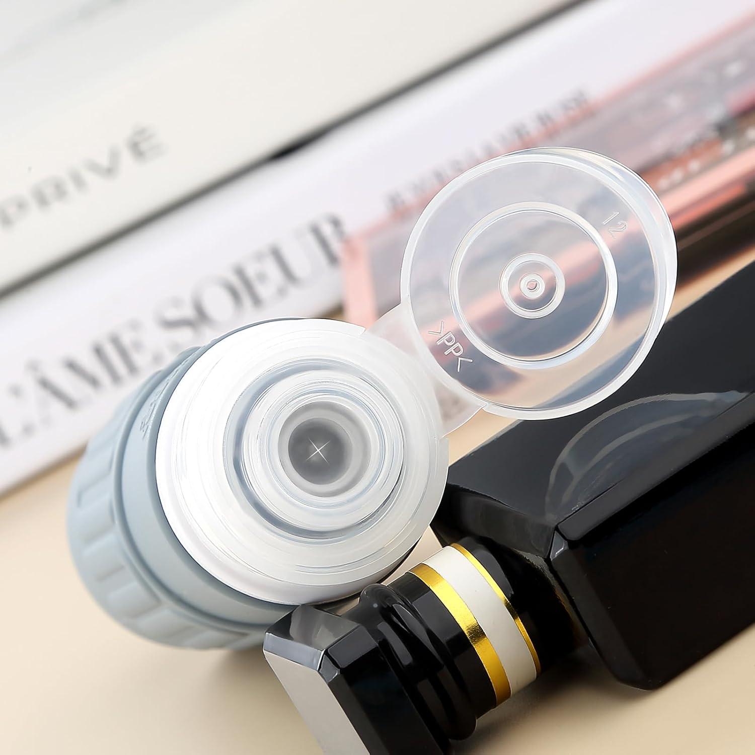 Botellas de Viaje Silicona Mrsdry 3oz Aprobadas por TSA - 4 Piezas