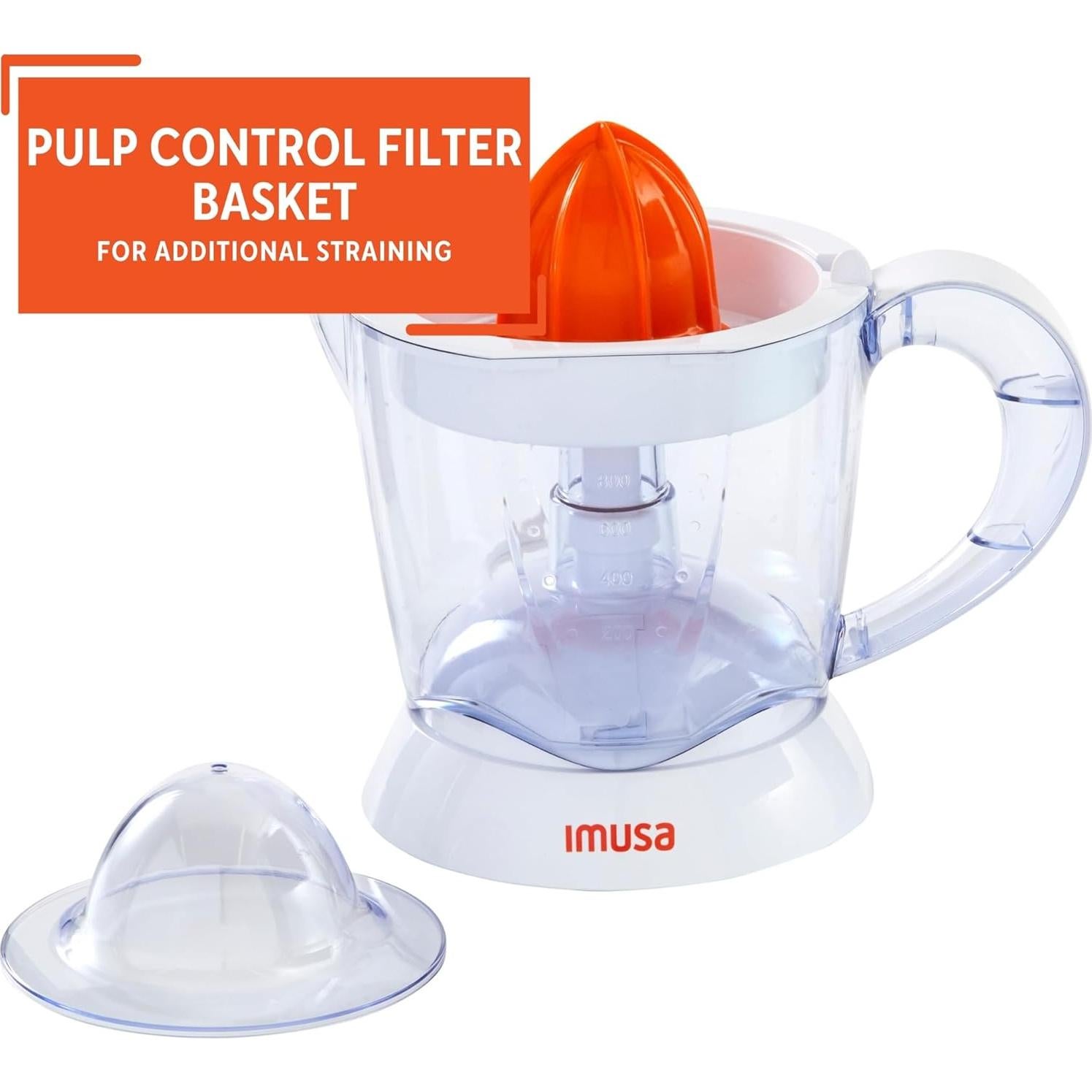 Exprimidor Eléctrico de Cítricos IMUSA 1006 ml Blanco