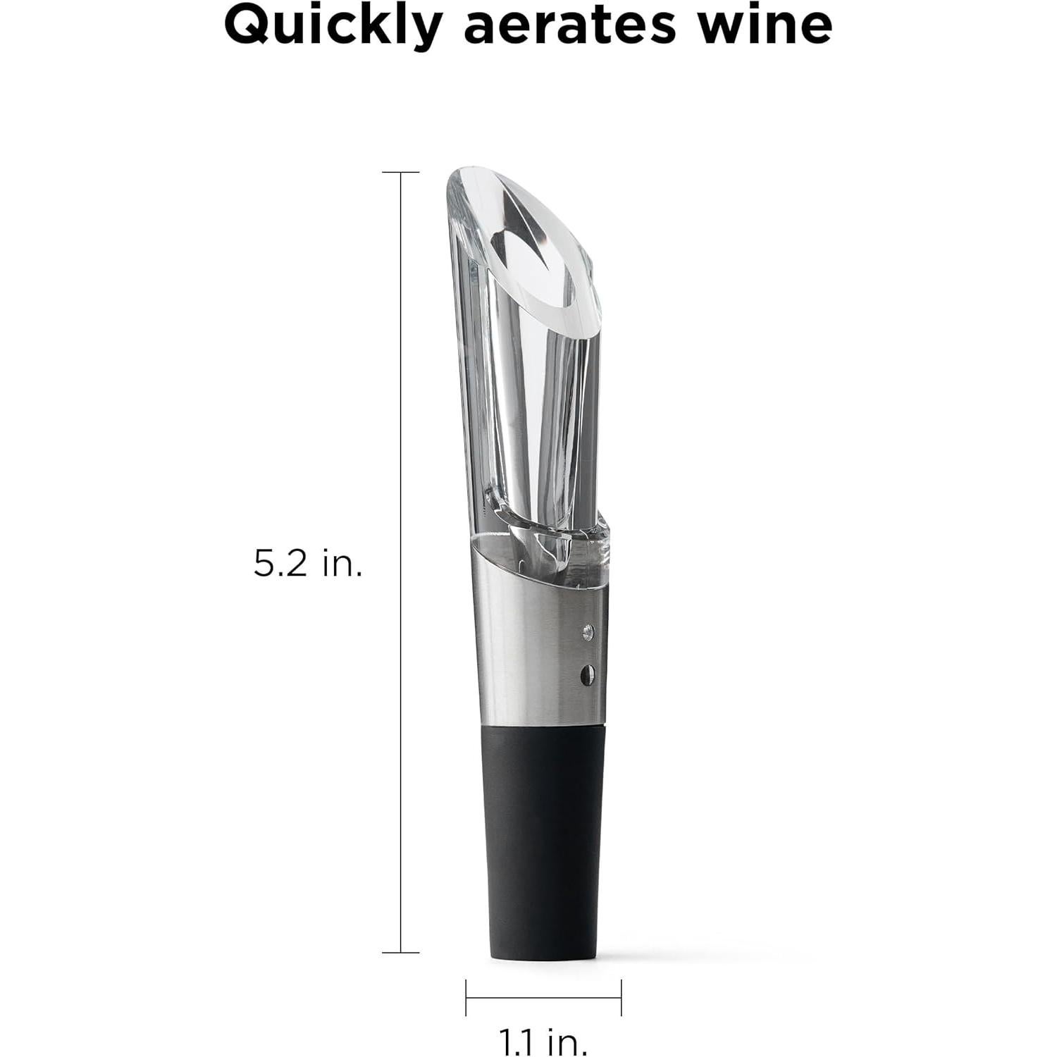 Aerador y Vertedor de Vino Rabbit W6127 Acero Inoxidable