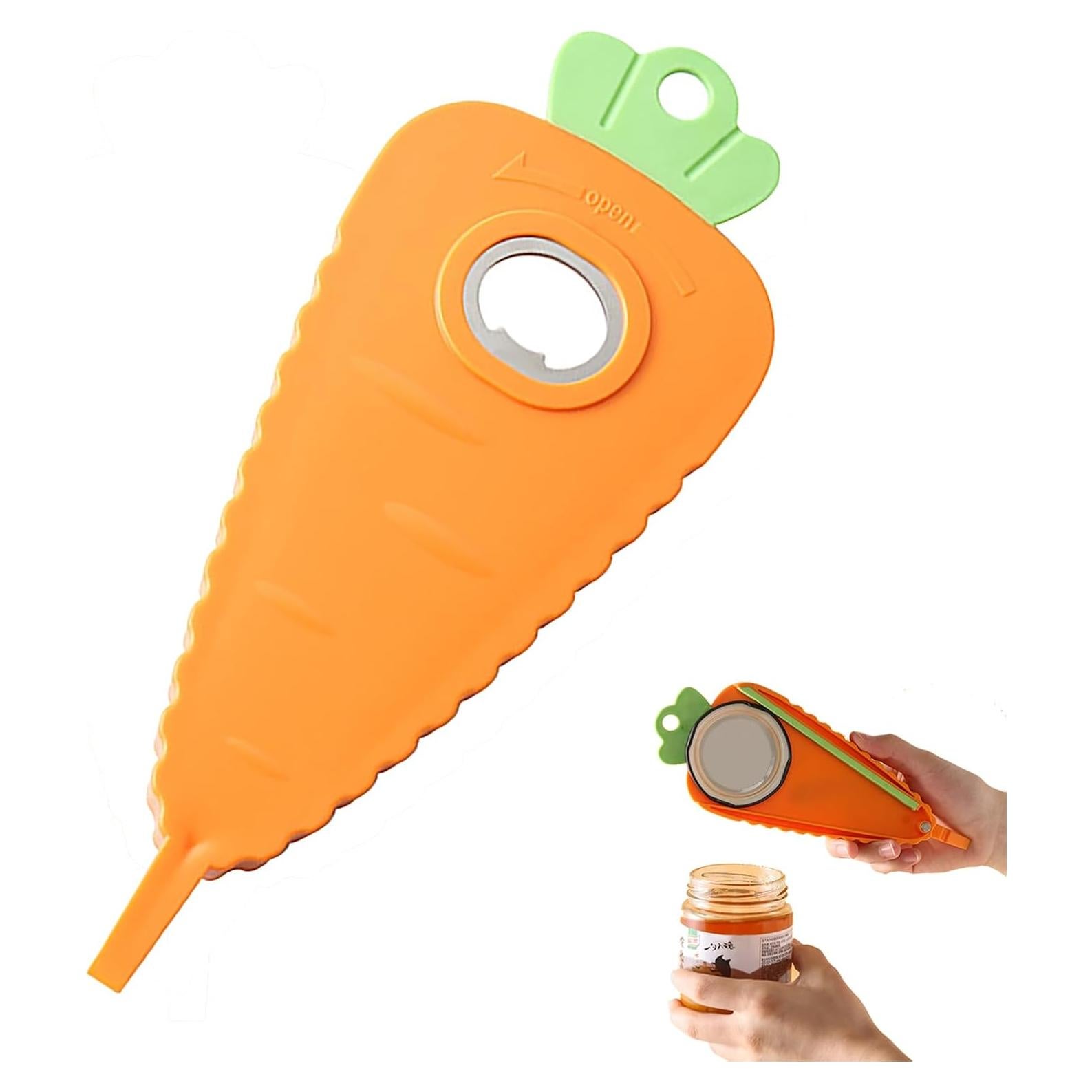 Abridor de Botellas Magnético Zanahoria Swicado - Sin Esfuerzo