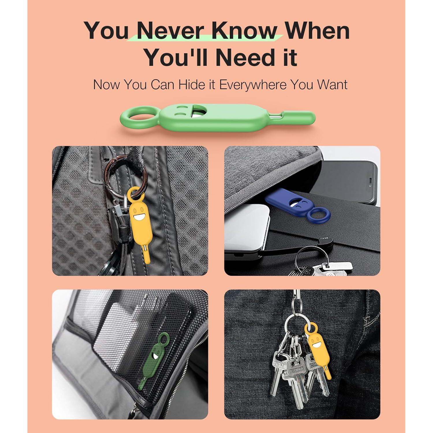 Soporte de tarjeta SIM con herramienta de extracción - 3 Pcs